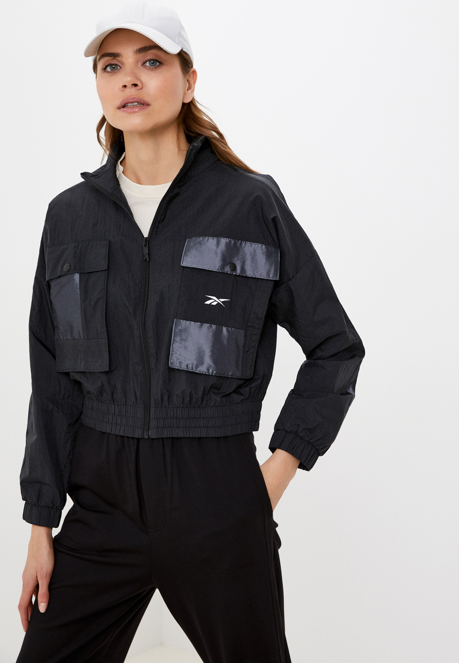 Куртка Reebok MYT WOVEN JACKET, цвет: черный, RTLABJ153301 — купить в ...