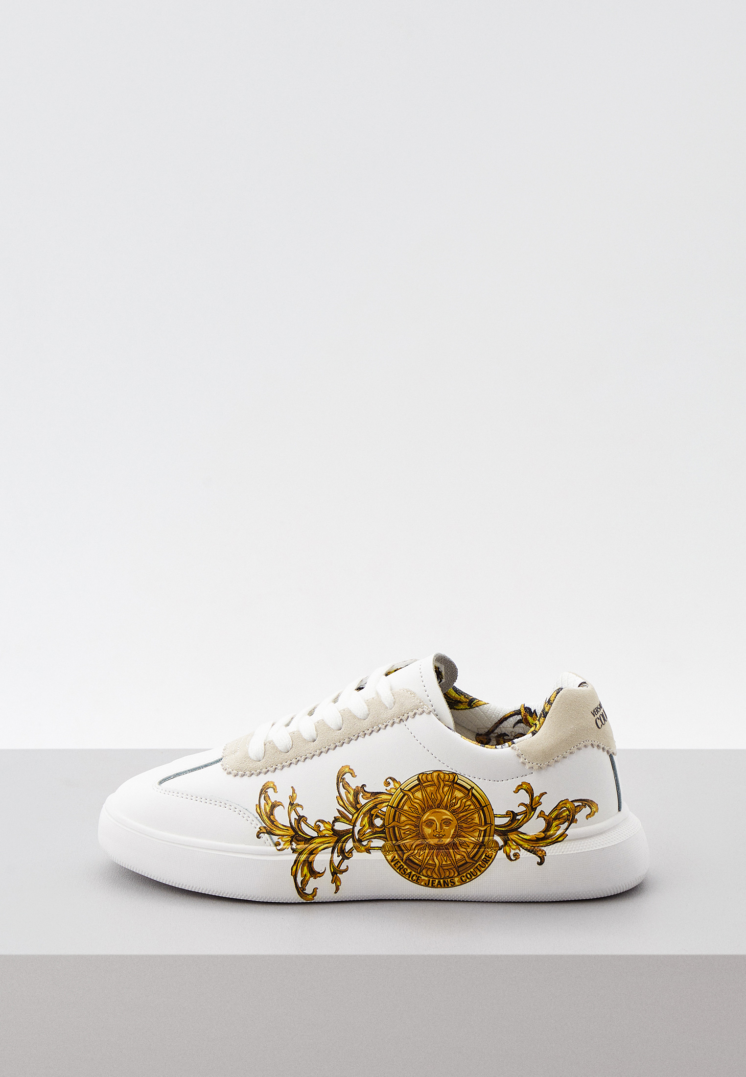 Кеды Versace Jeans Couture, цвет: белый, RTLABJ281801 — купить винтернет-магазине Lamoda