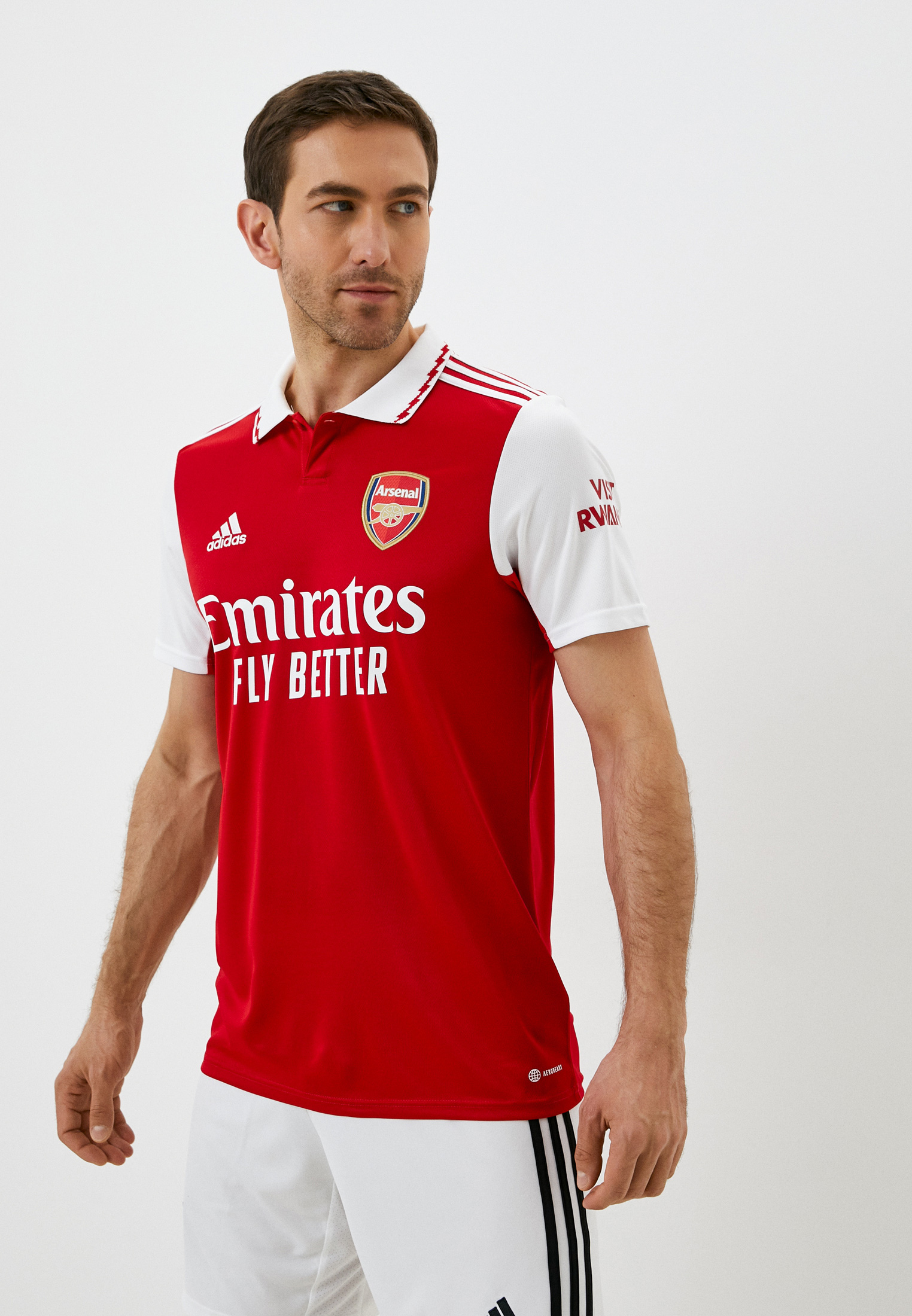 Футболка спортивная adidas AFC H JSY, цвет: красный, RTLABJ331501 ...