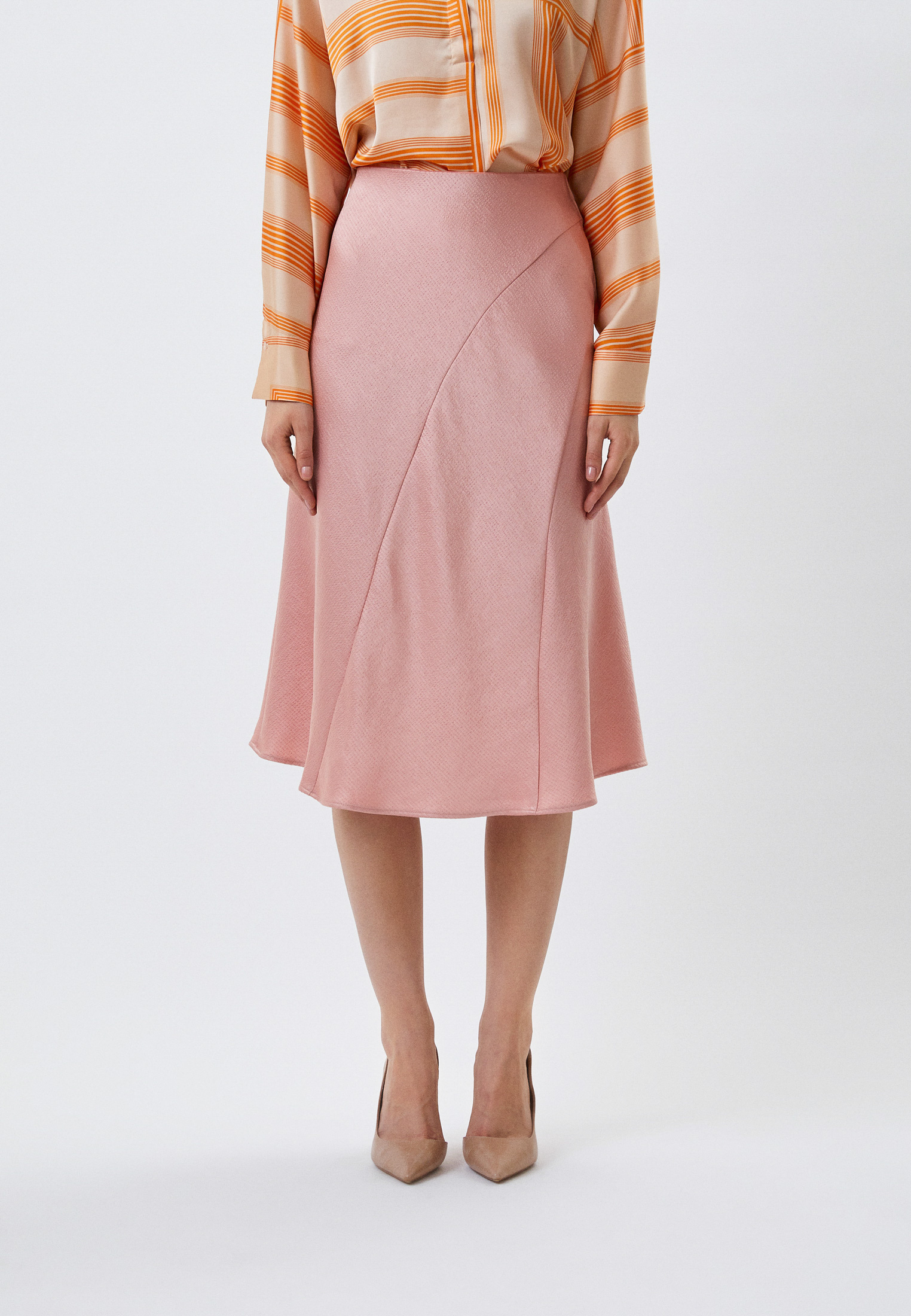 Юбка Lauren Ralph Lauren, цвет: розовый, RTLABJ397801 — купить в ...