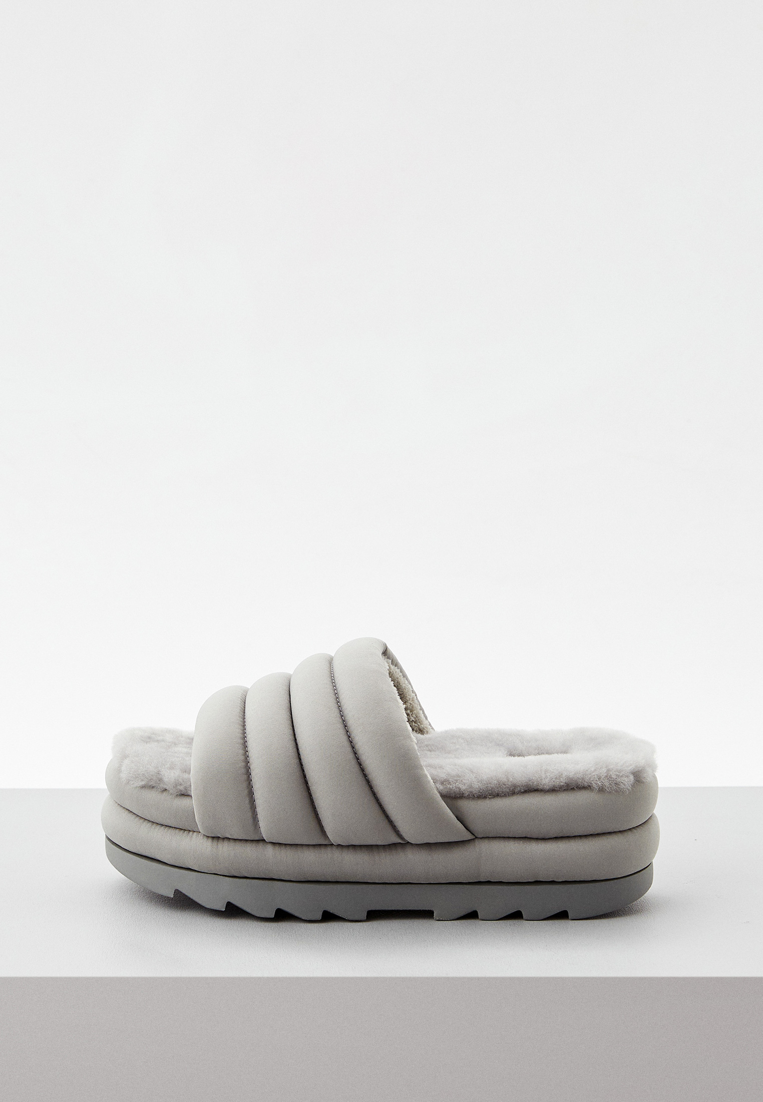 Сабо UGG, цвет: серый, RTLABJ587201 — купить в интернет-магазине Lamoda
