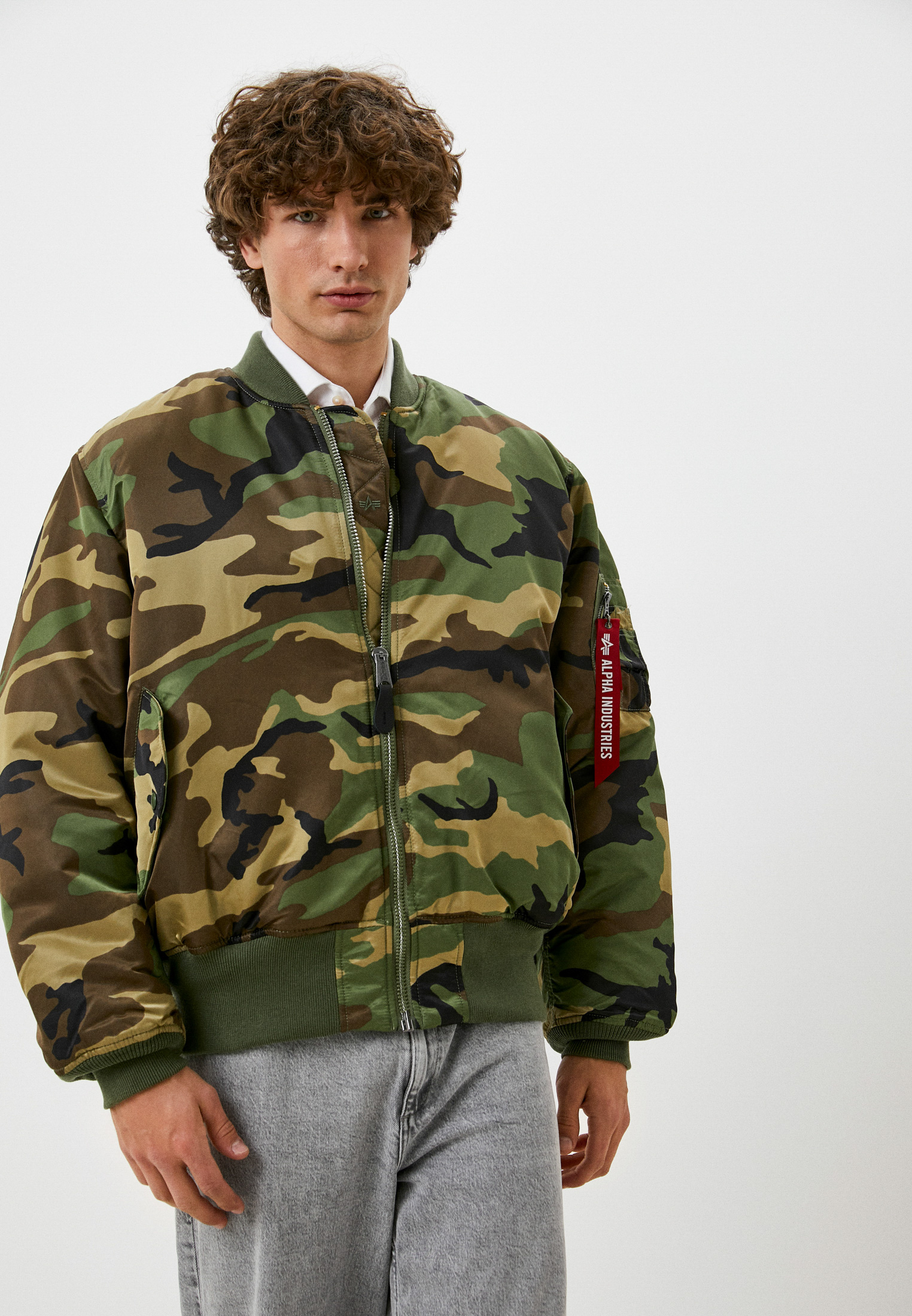 Куртка утепленная Alpha Industries ALPHA MA-1, reversible , цвет ...
