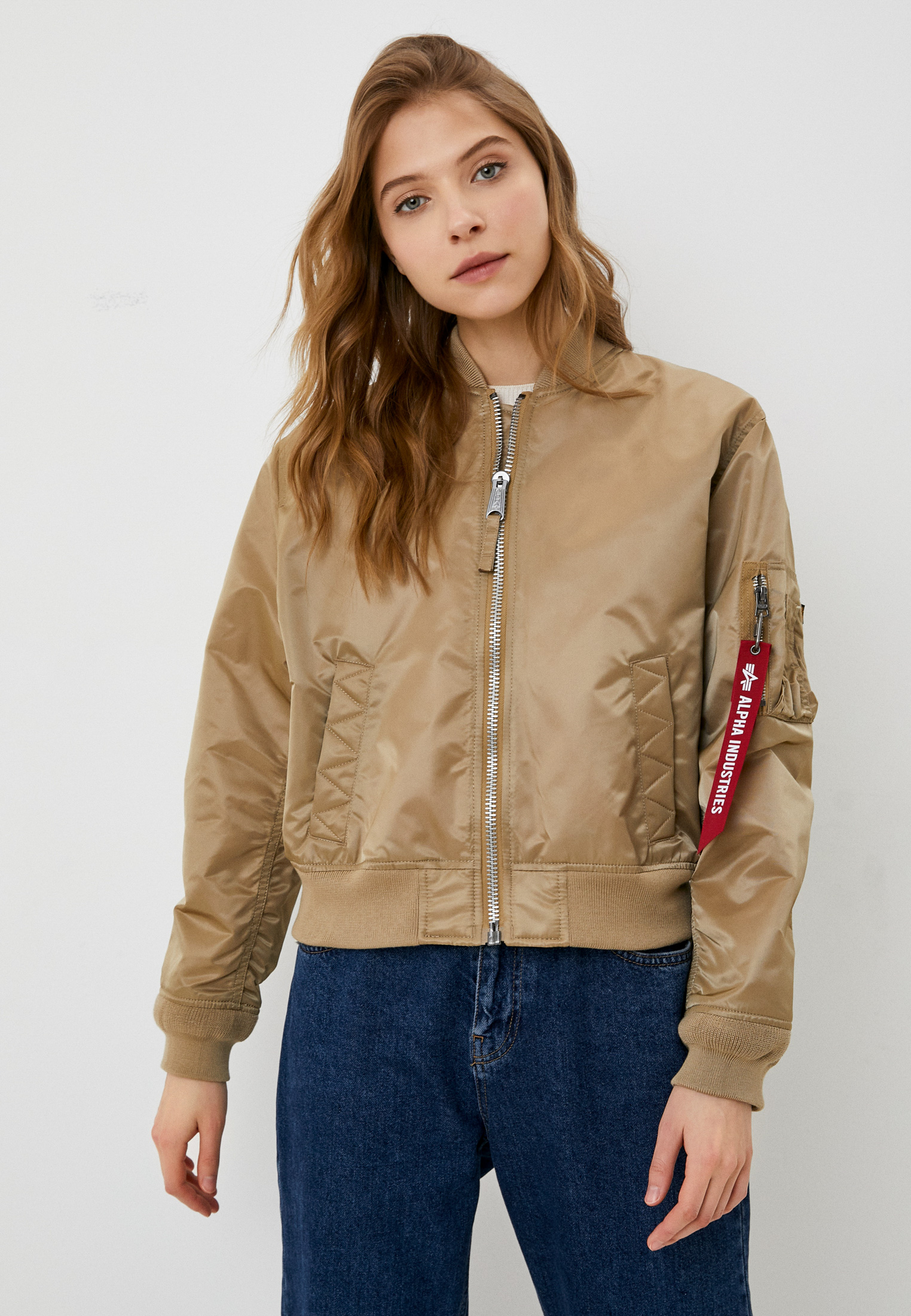 Alpha Industries Бомбер Женский Купить