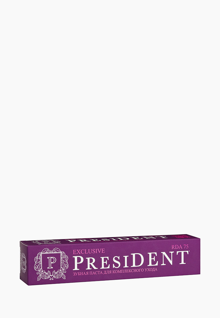 Зубная паста president rda 75. President Exclusive.