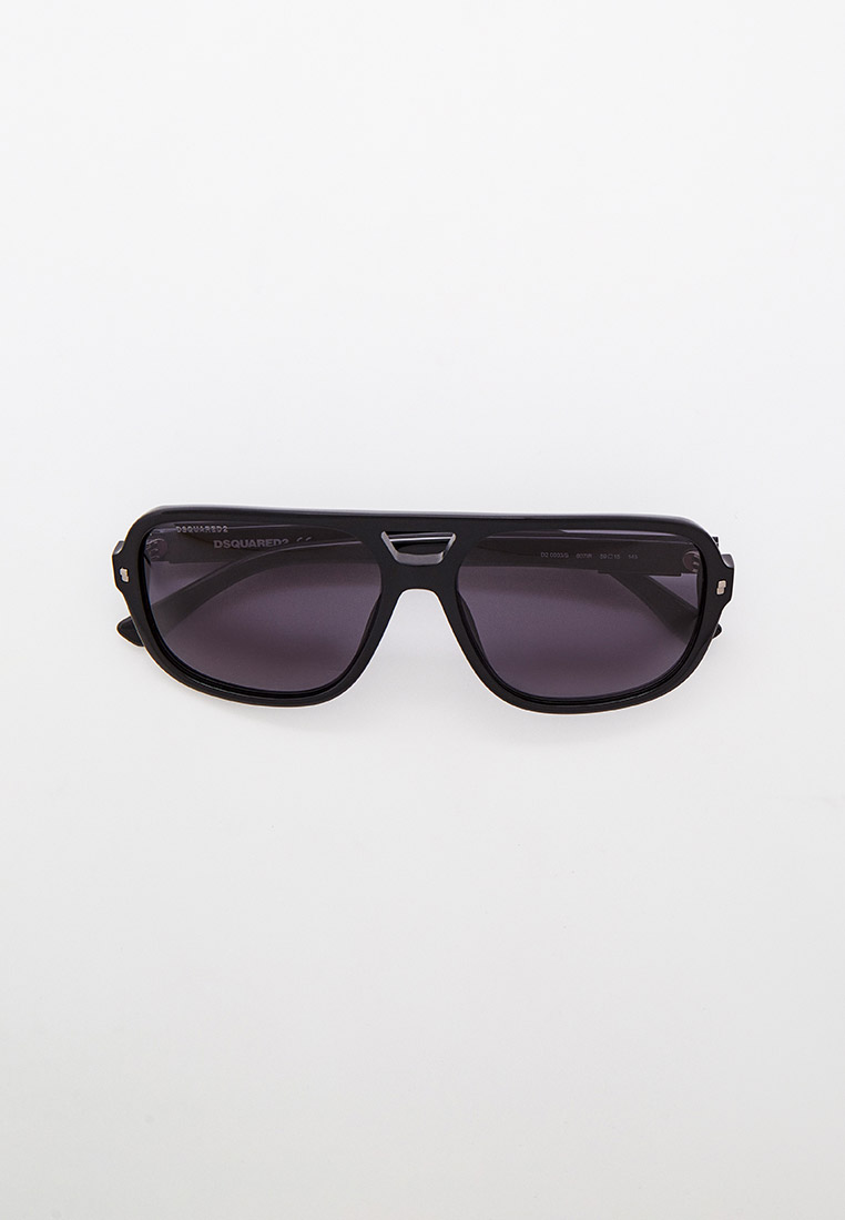 Очки солнцезащитные Dsquared2 D2 0003/S 807, цвет: черный, RTLABL335001 ...