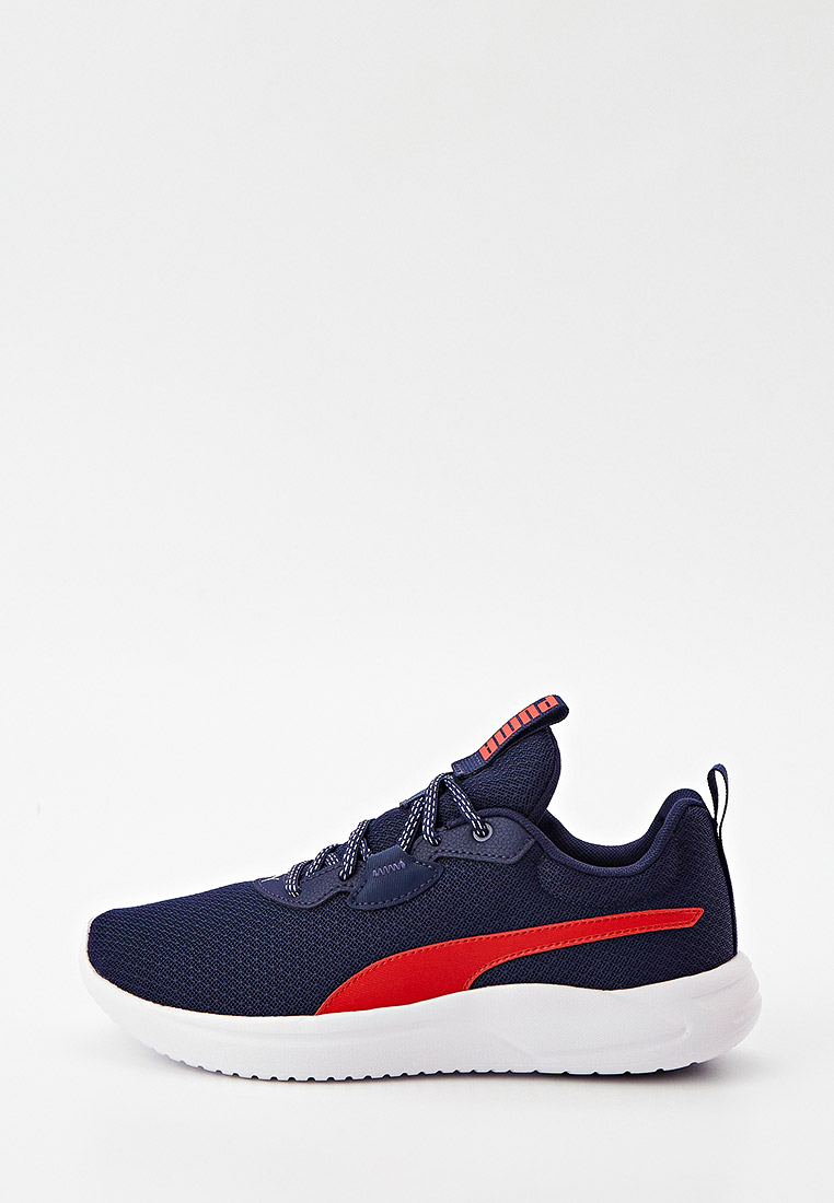 puma resolve smooth lace up running shoes