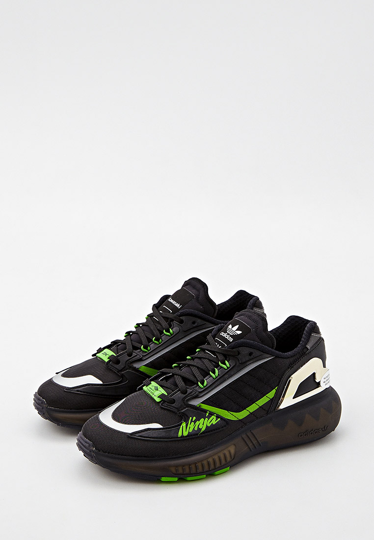 Кроссовки adidas Originals ZX 5K BOOST KAWASAKI, цвет: черный