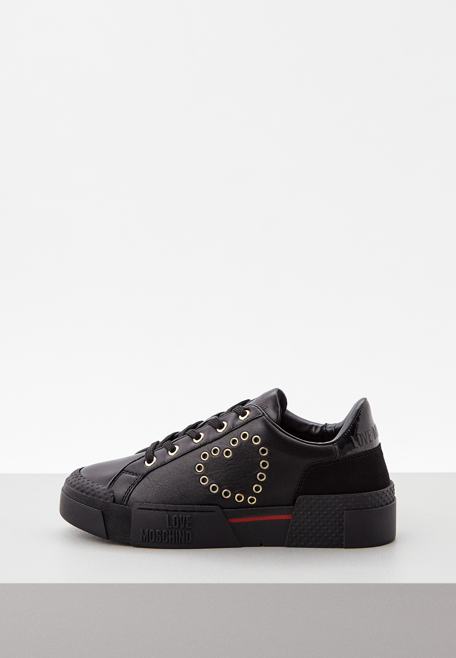 Кеды Love Moschino, цвет: черный, RTLABM095001 — купить в интернет ...