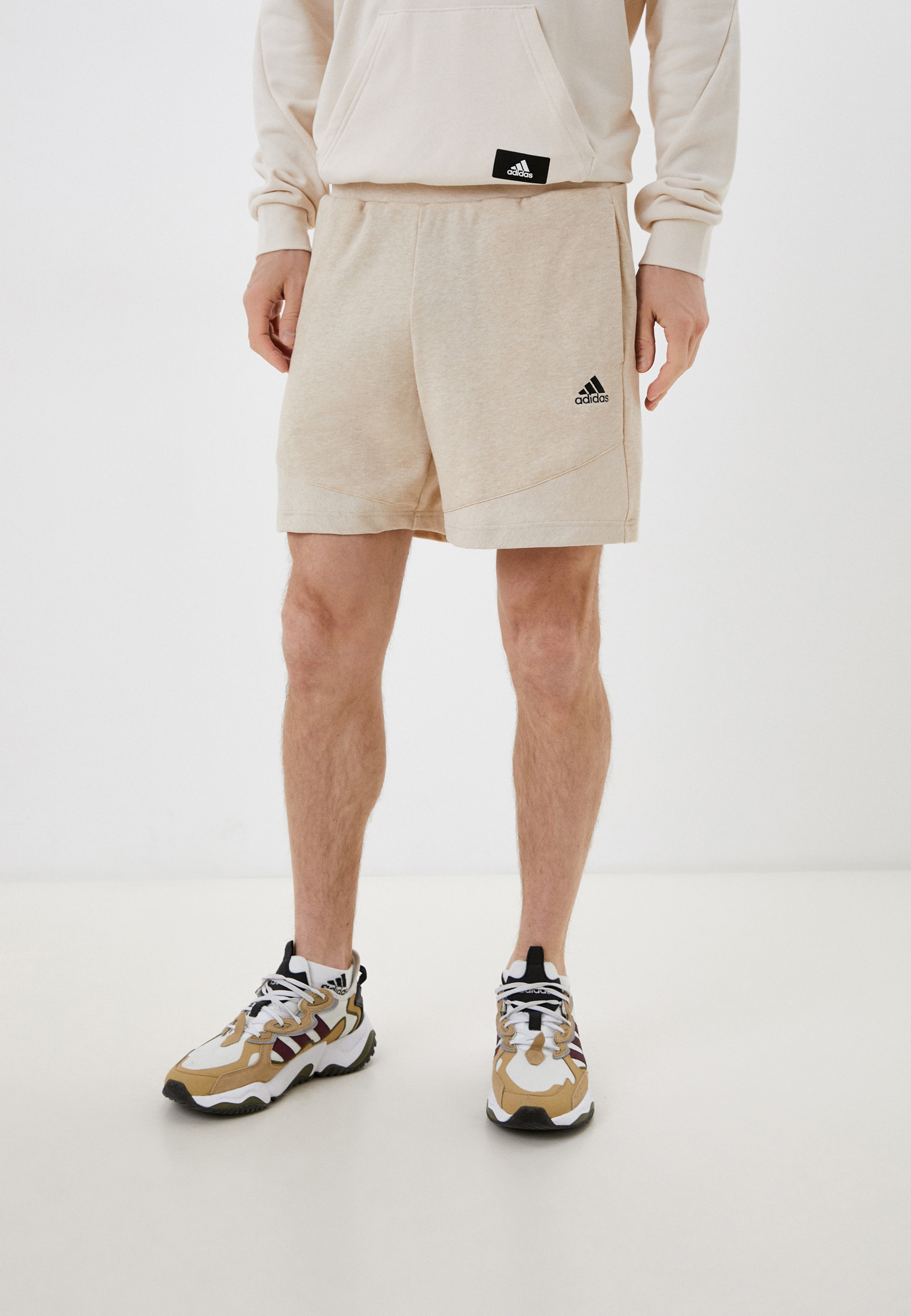 Шорты adidas бежевые муж h34710
