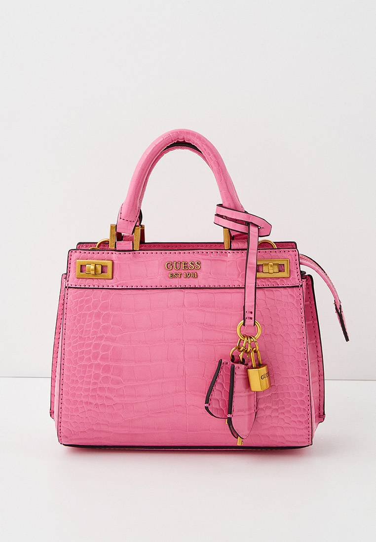Сумка и брелок Guess, цвет: розовый, RTLABM718201 — купить в интернет ...