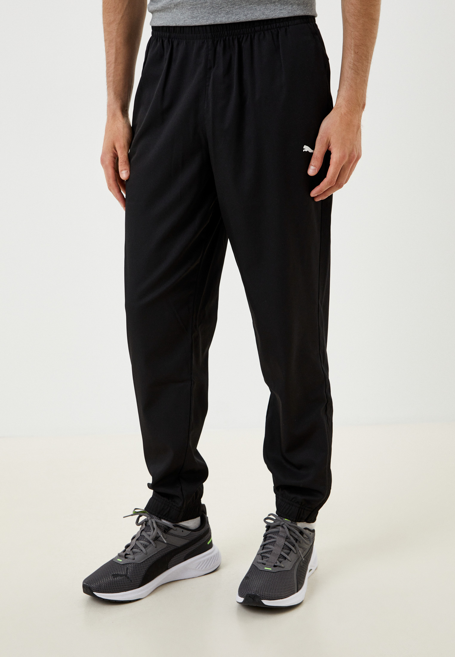 Брюки спортивные PUMA ESS Woven Pants cl M, цвет: черный, RTLABN346501 —  купить в интернет-магазине Lamoda