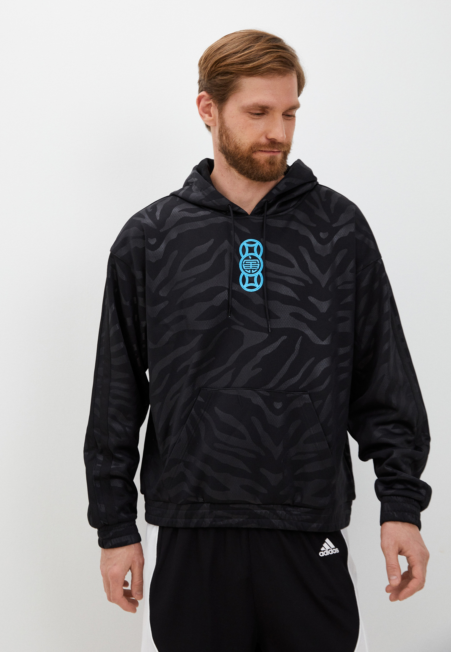 Adidas moto cheap camo hoodie