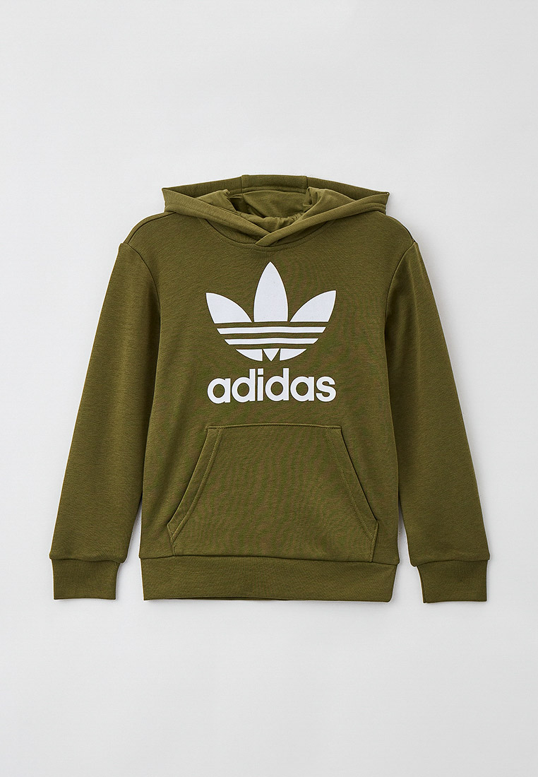 Худи adidas Originals TREFOIL HOODIE, цвет: хаки, RTLABN933301 — купить ...