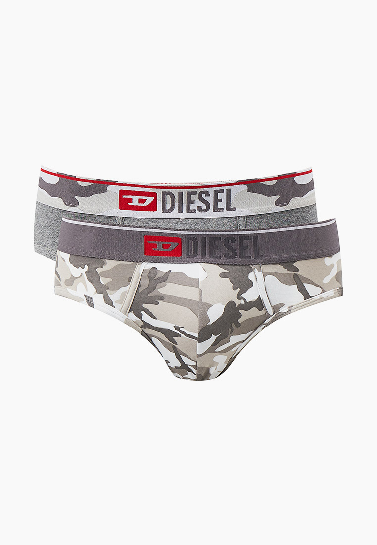 Трусы 2 шт. Diesel, цвет: серый, RTLABN942001 — купить в интернет ...
