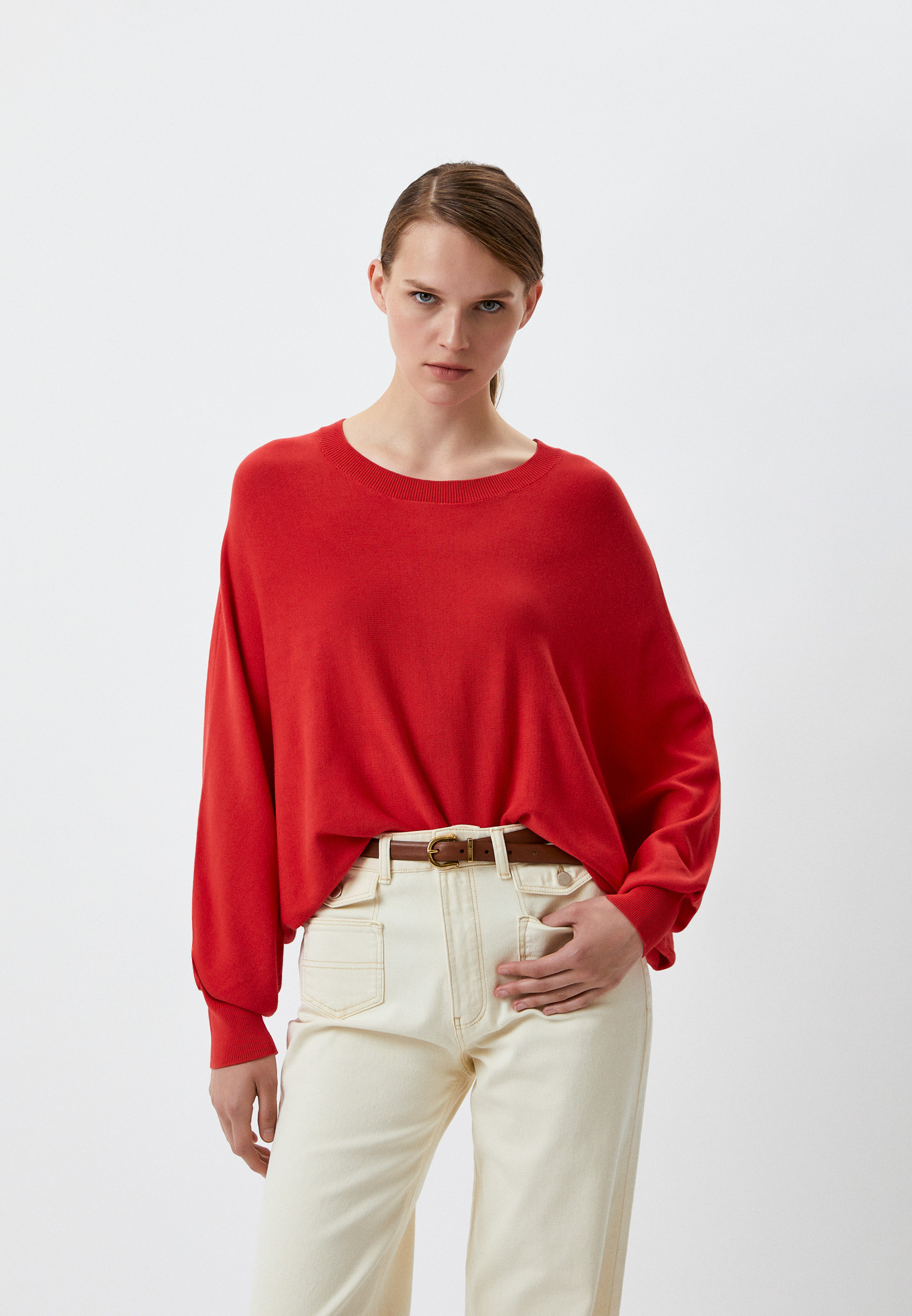 Джемпер Massimo Dutti, цвет: красный, RTLABO579901 — купить в интернет ...