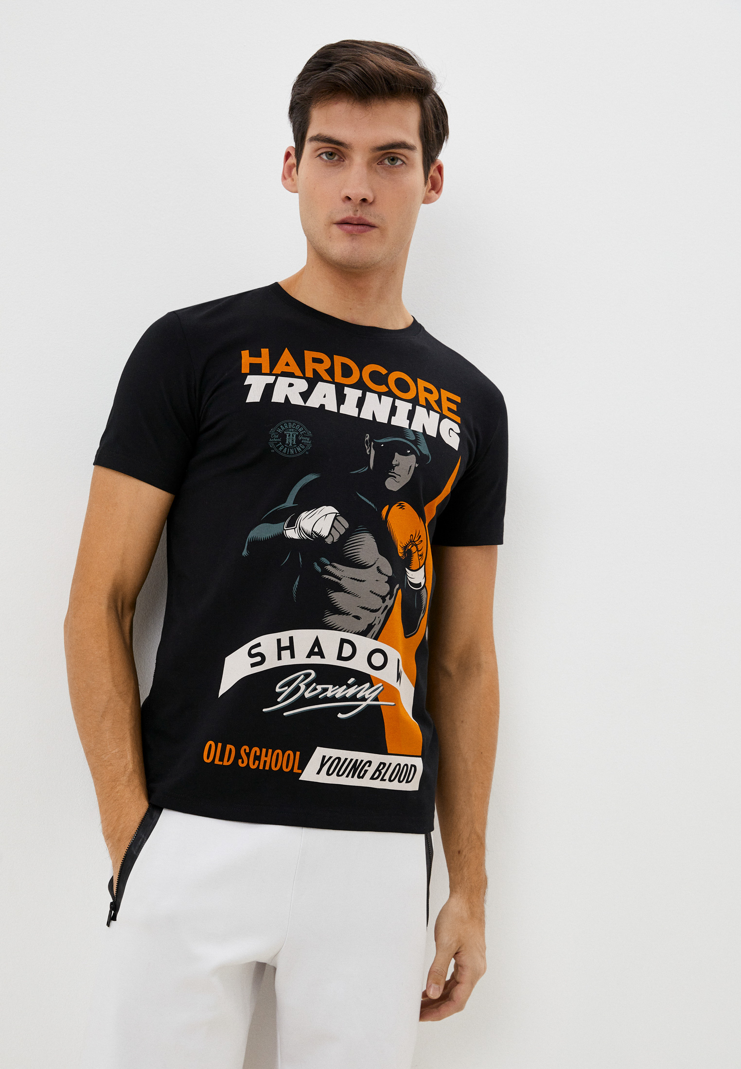 Hardcore Training T-Shirt Herren - Sportshirt Für Kampfsport, Fitness & Gym