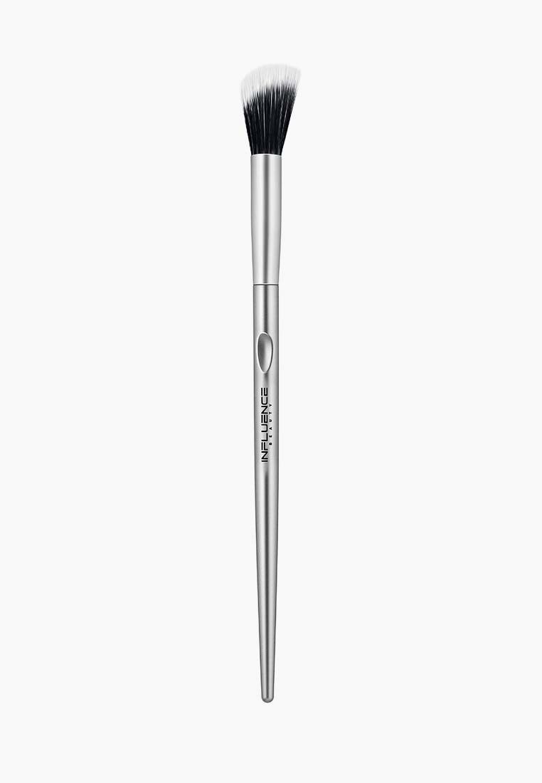 Кисть для лица Influence Beauty "DA–15R" скошенная кисть-дуофибра ...