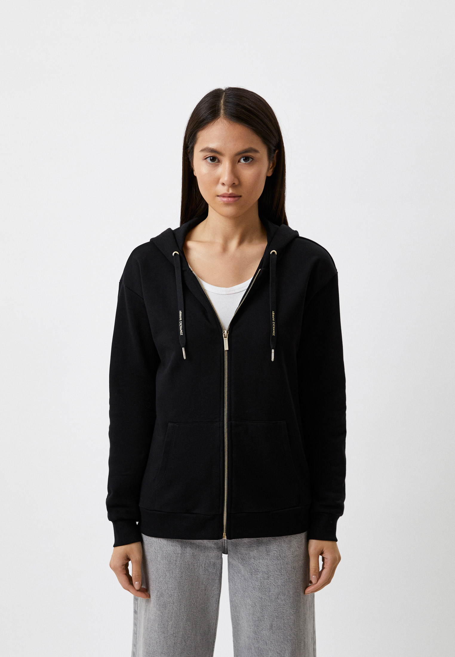 Толстовка Armani Exchange, цвет: черный, RTLABO968201 — купить в ...