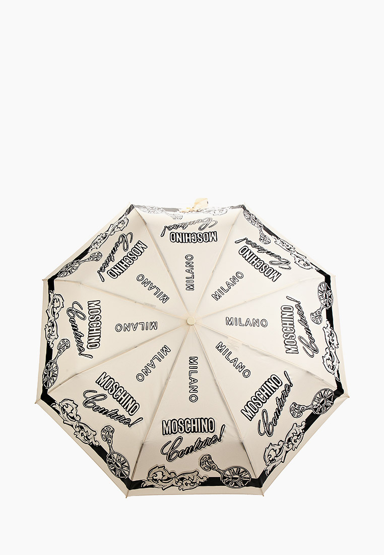 Зонт складной Moschino, цвет: бежевый, RTLABP022901 — купить в интернет ...