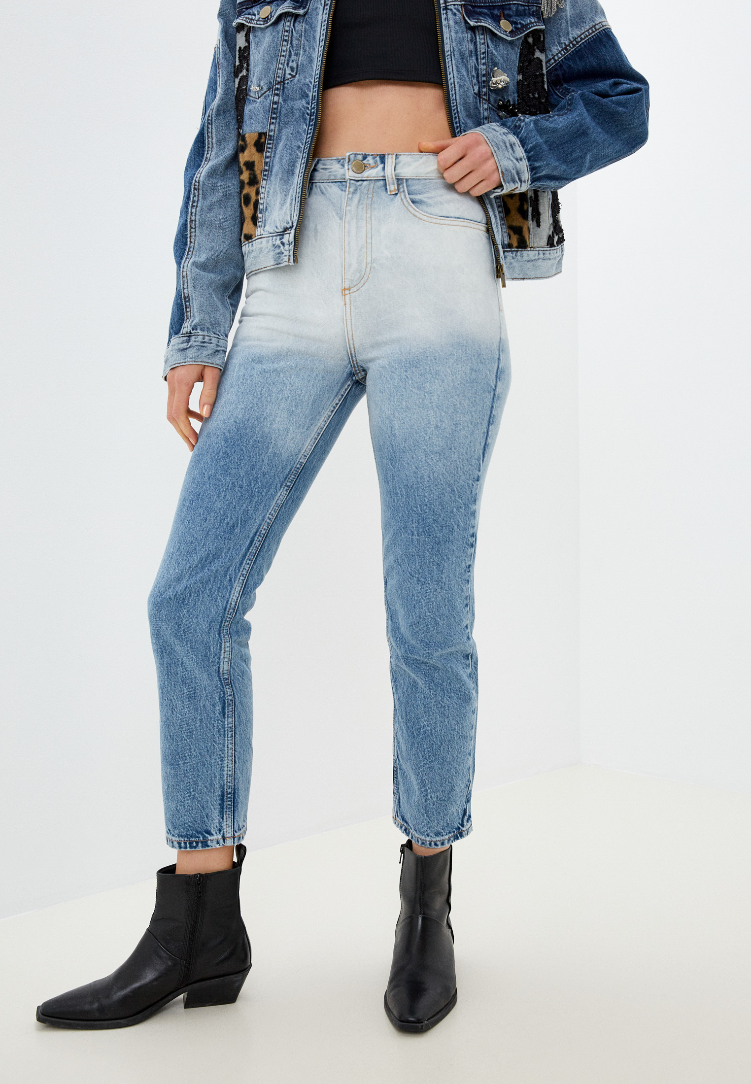 Джинсы Desigual, цвет: голубой, RTLABP088701 — купить в интернет ...