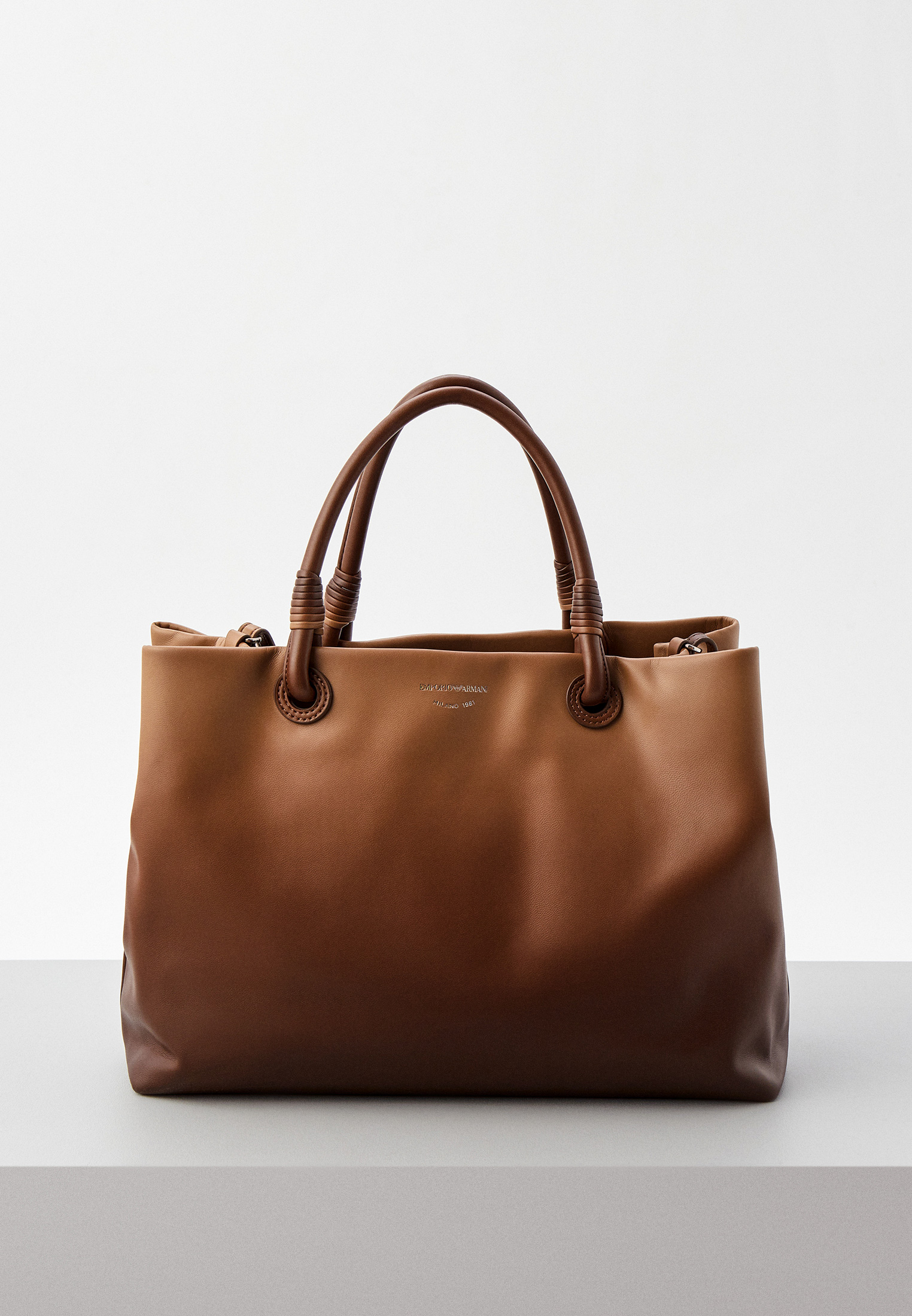 Сумка и косметичка Emporio Armani, цвет: коричневый, RTLABP319201 ...