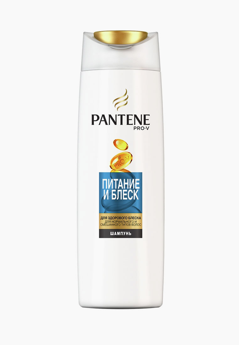 Шампунь Pantene Основное питание, питание и блеск, 400 мл, цвет ...