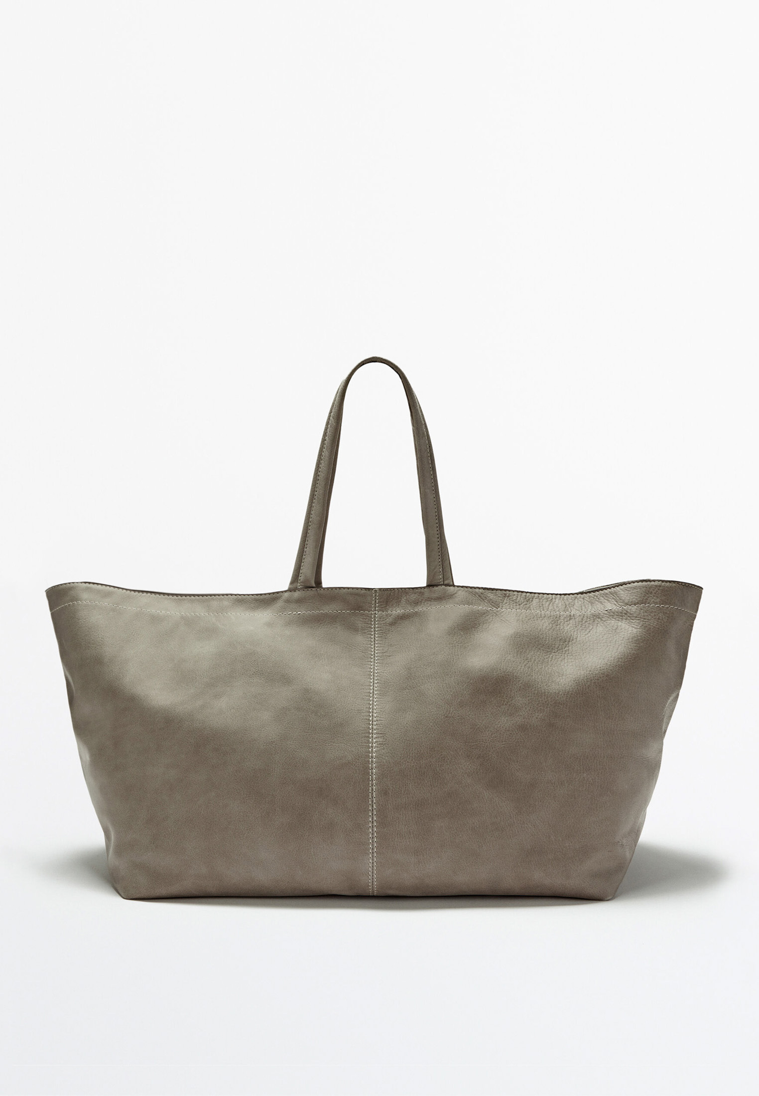 Сумка Massimo Dutti, цвет коричневый, RTLABP854401 — купить в интернет