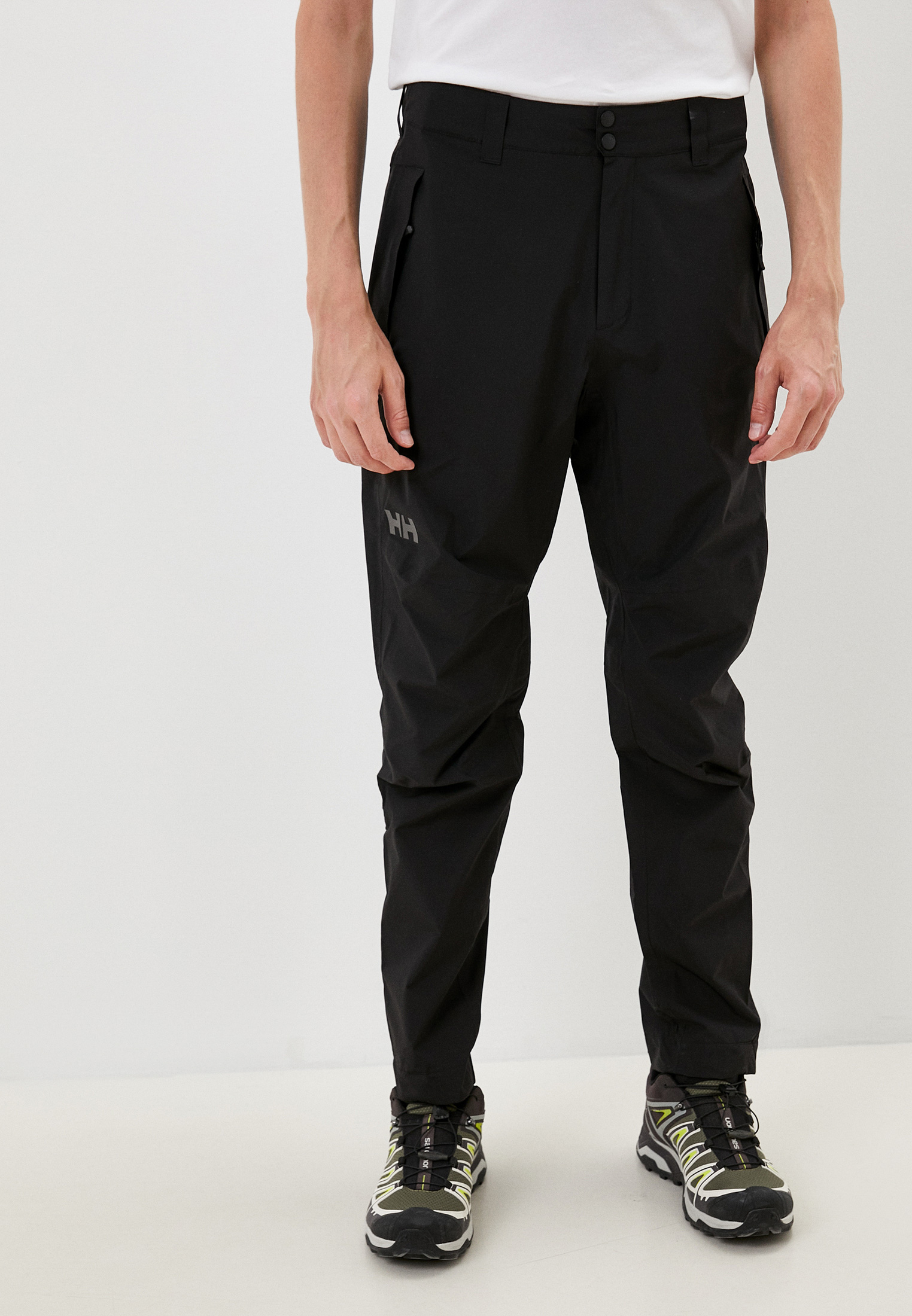 Брюки спортивные Helly Hansen VERGLAS 2L RIPSTOP SHELL PANT, цвет черный, RTLABQ164301 — купить
