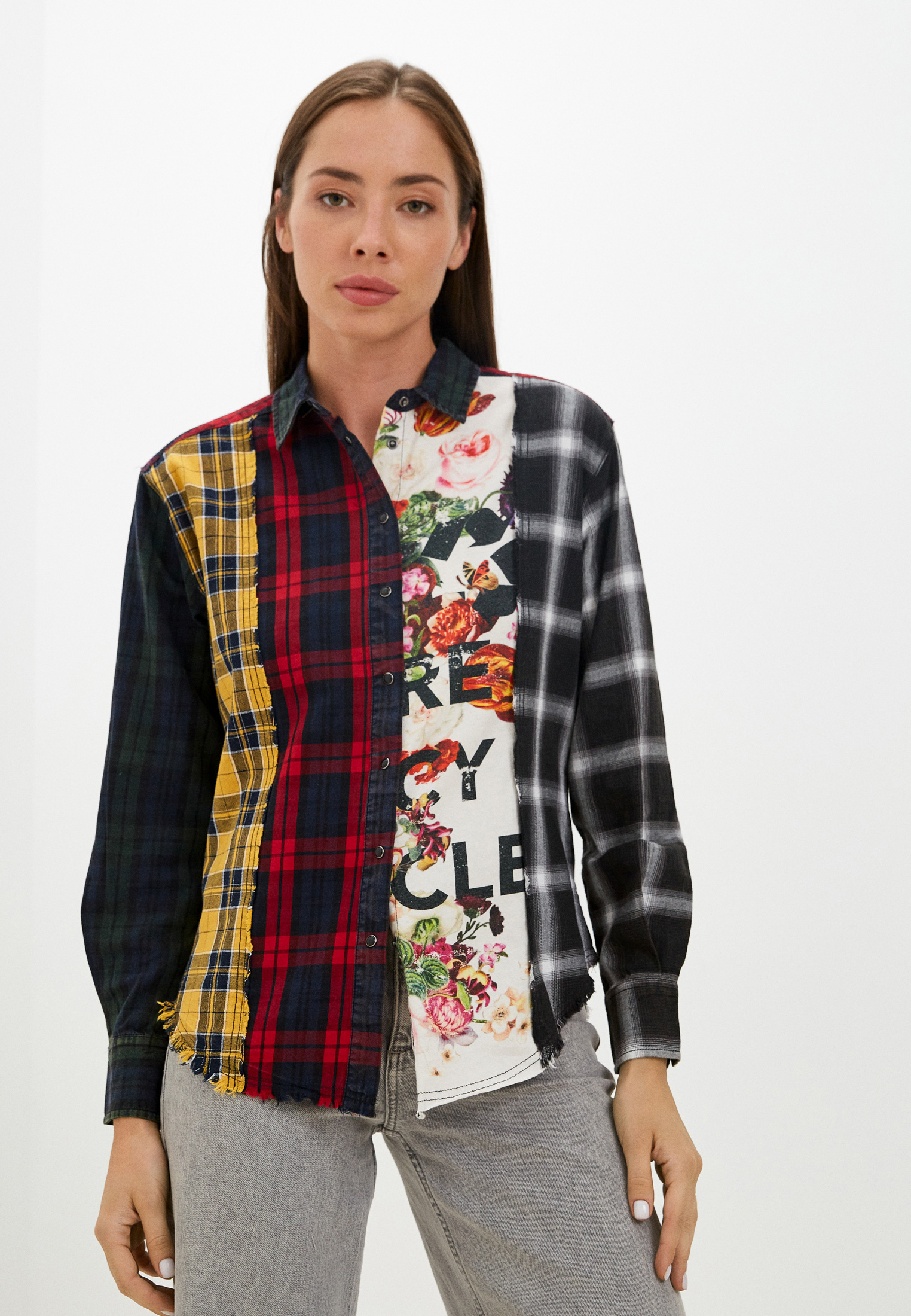 Рубашка Desigual, цвет: мультиколор, RTLABQ325701 — купить в интернет ...