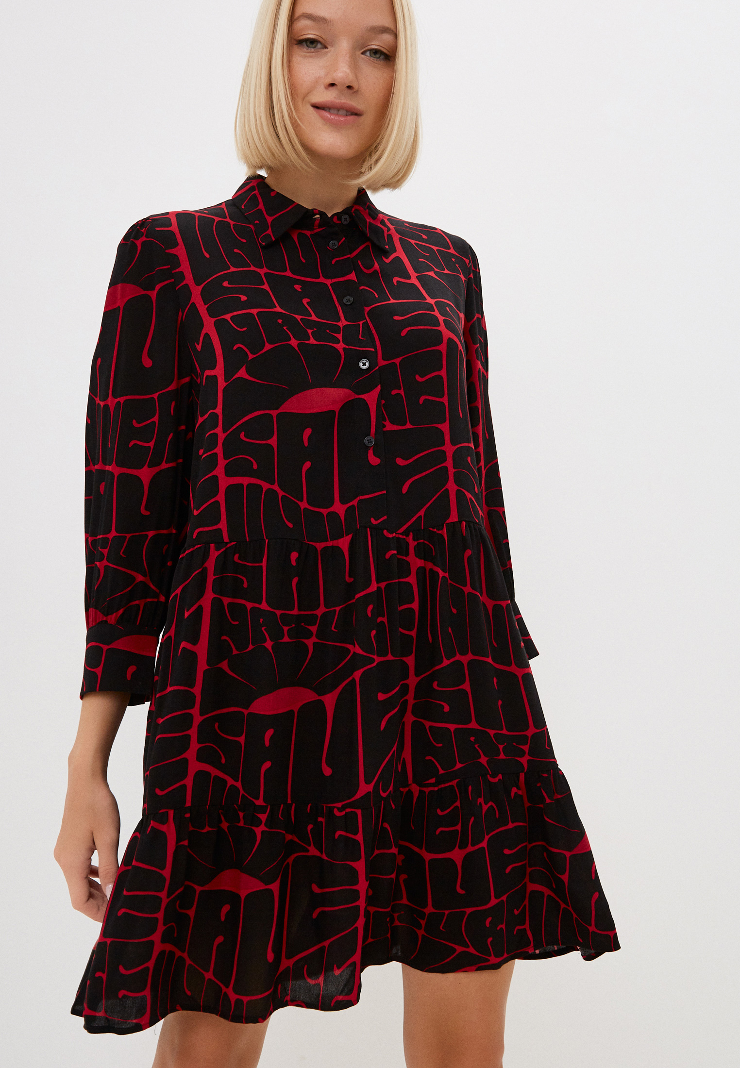 Платье Desigual, цвет: мультиколор, RTLABQ333001 — купить в интернет ...