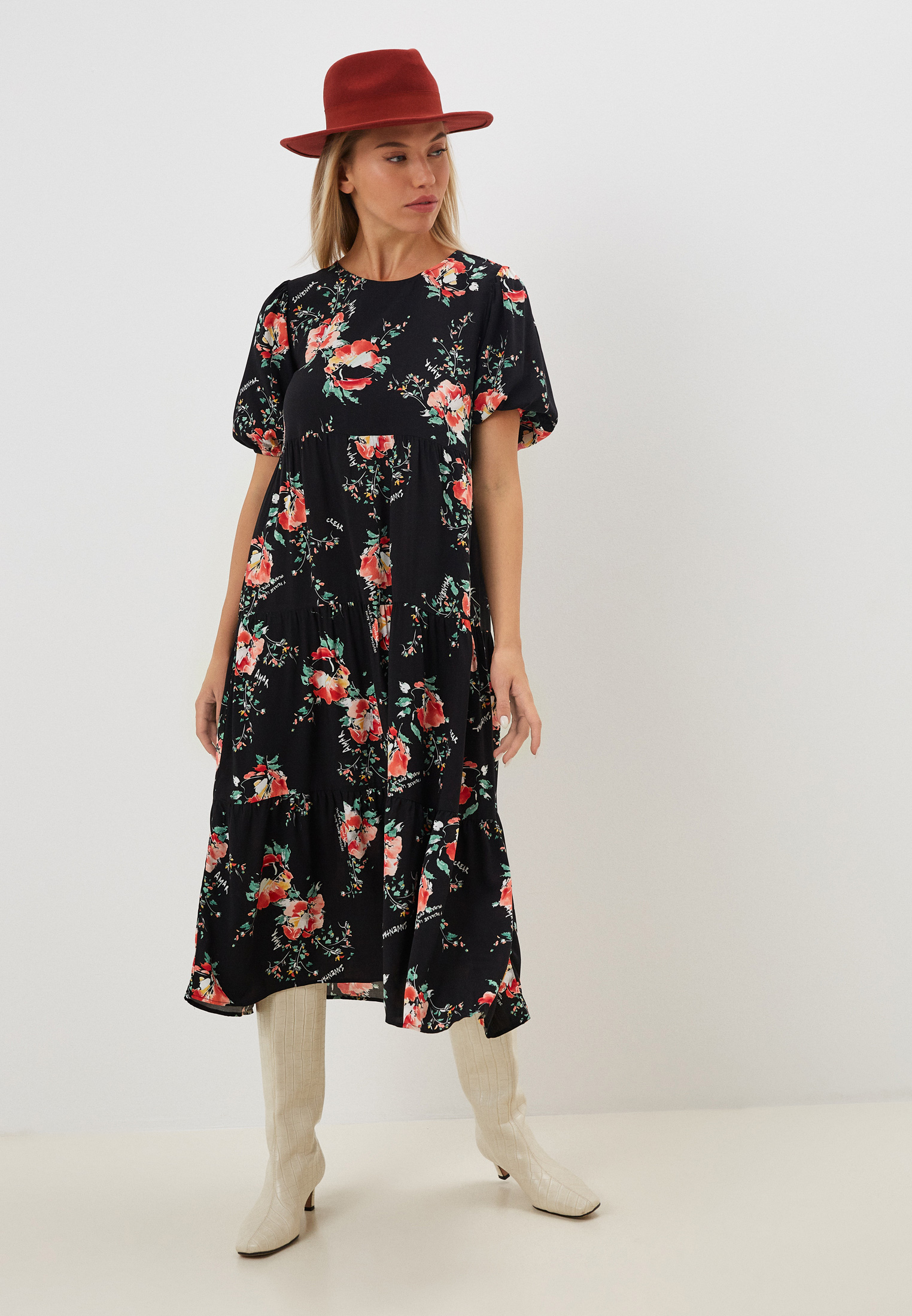 Платье Desigual, цвет: черный, RTLABQ333701 — купить в интернет ...