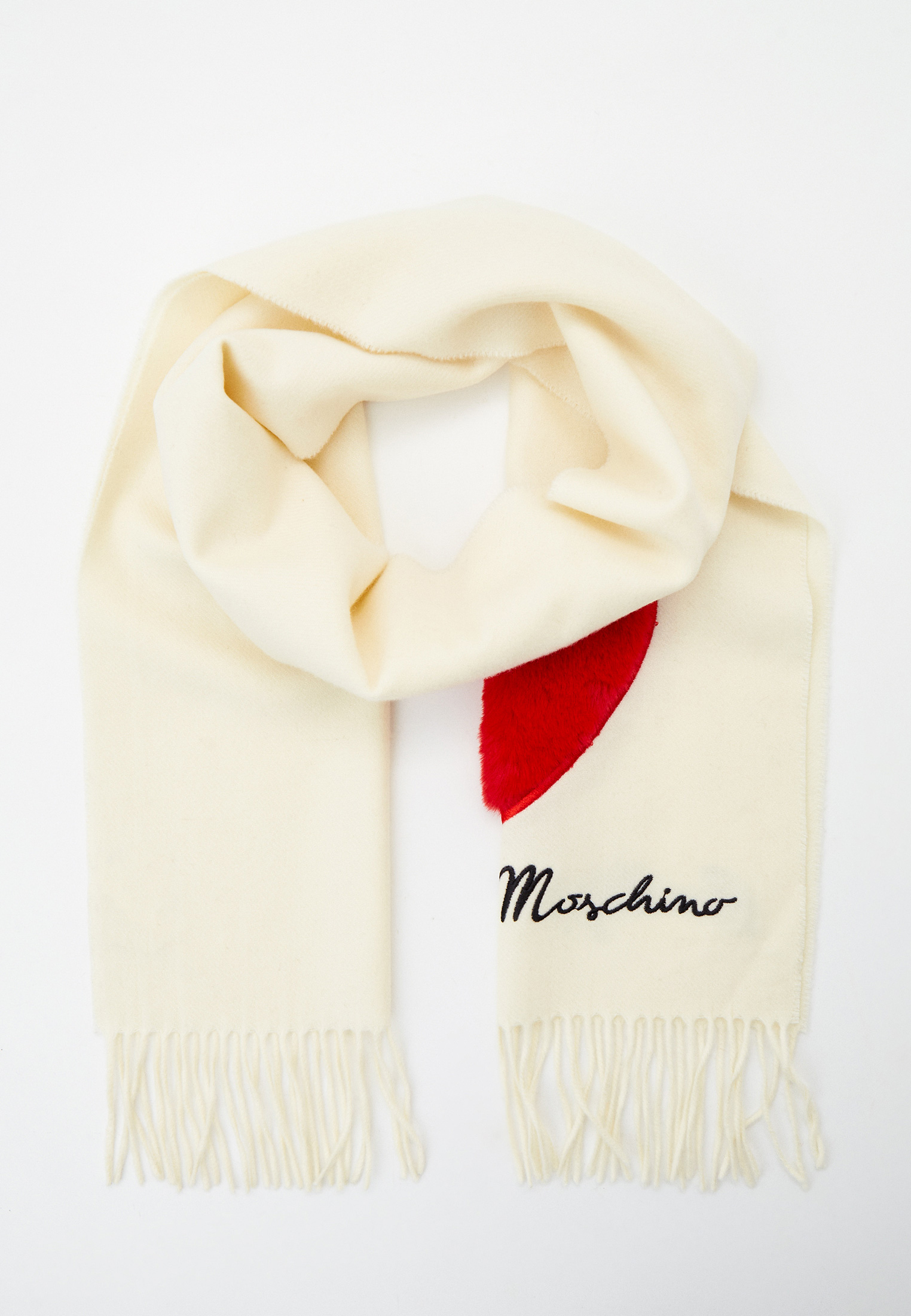 Шарф Boutique Moschino, цвет: бежевый, RTLABQ356801 — купить в интернет ...