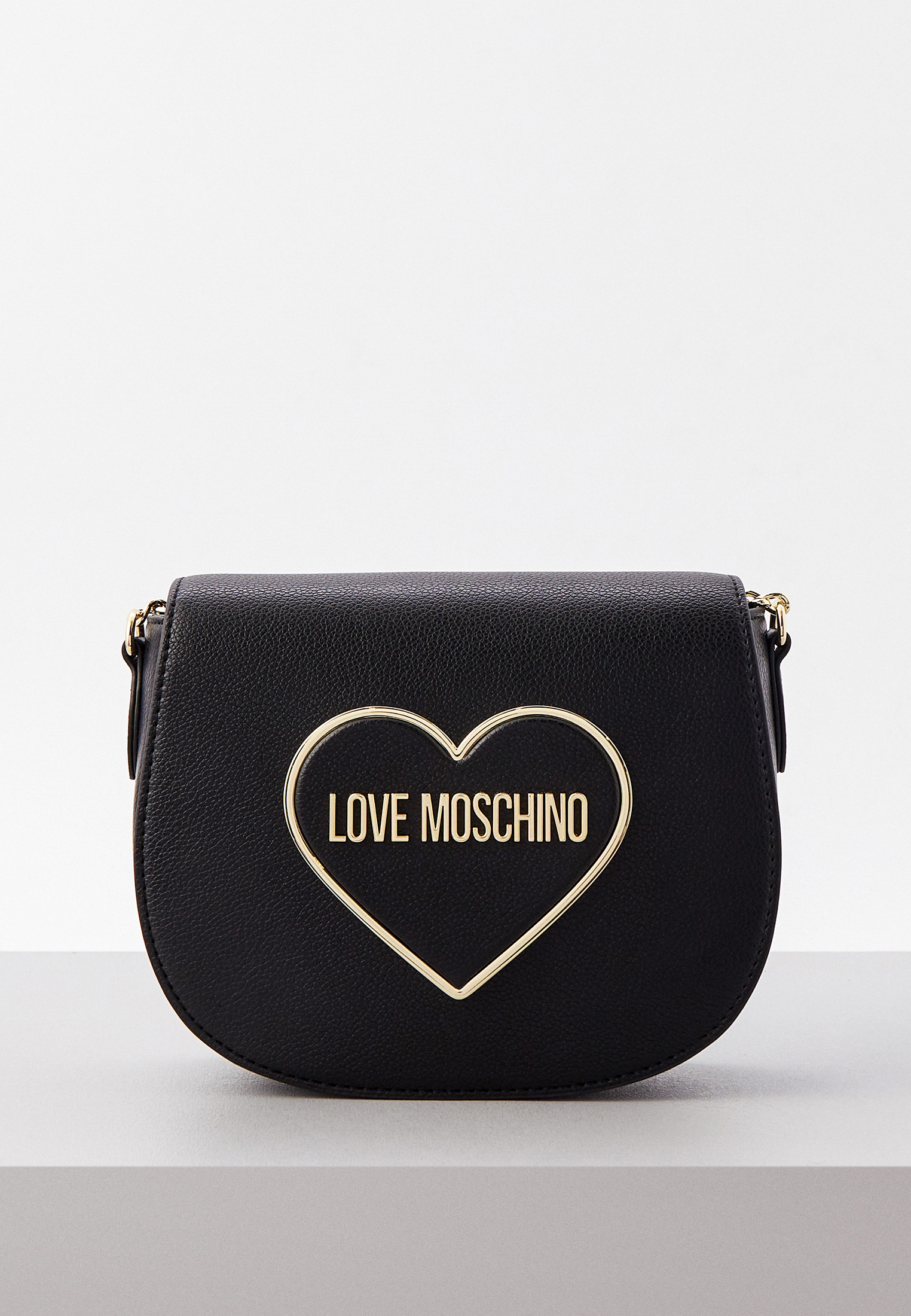 Сумка Love Moschino, цвет черный, RTLABQ496201 — купить в интернет