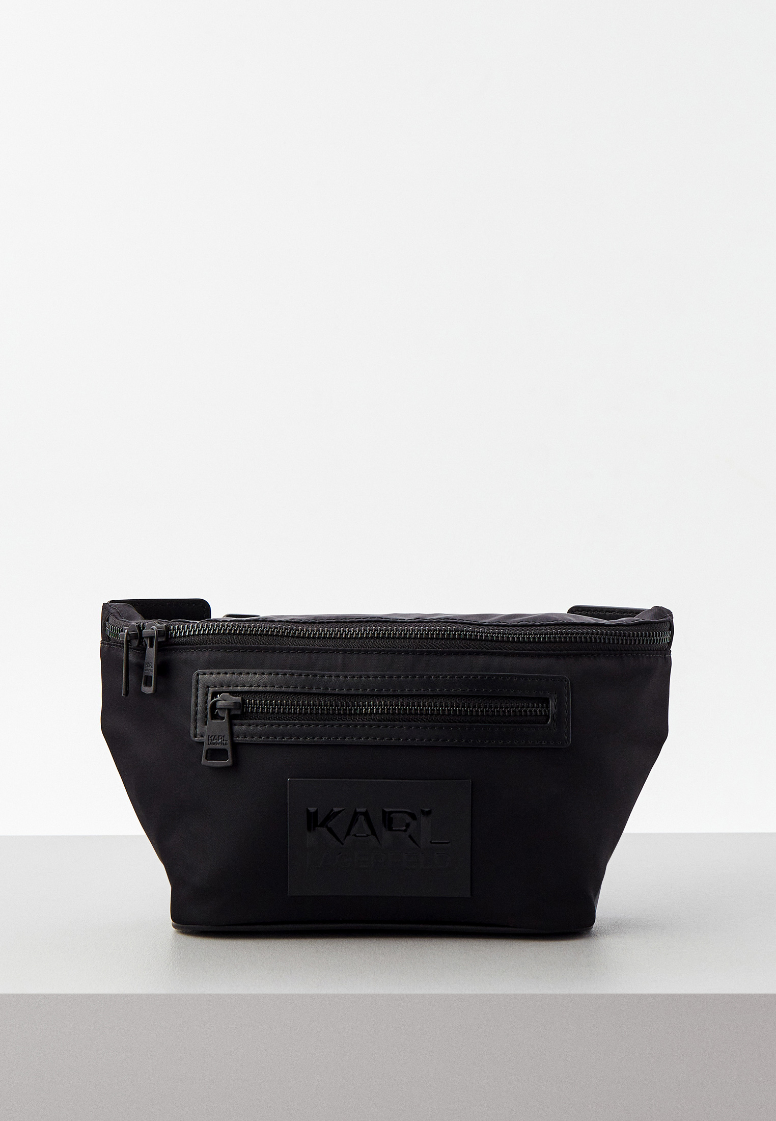 Сумка поясная Karl Lagerfeld, цвет: черный, RTLABQ613801 — купить в ...