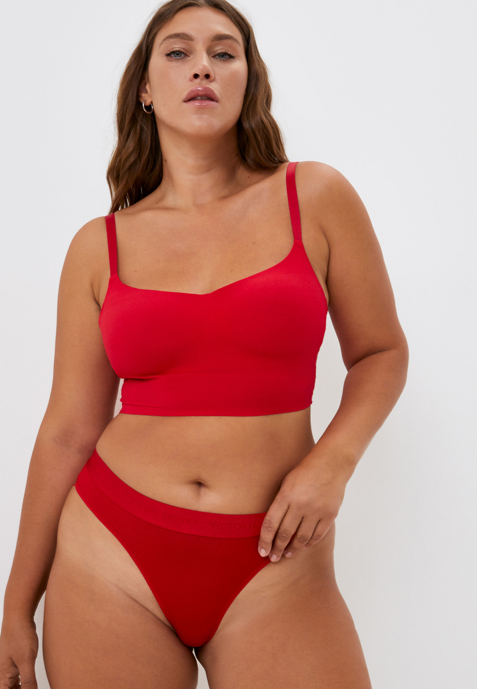 Трусы Victoria's Secret THONG, цвет: красный, RTLABR280801 — купить в ...