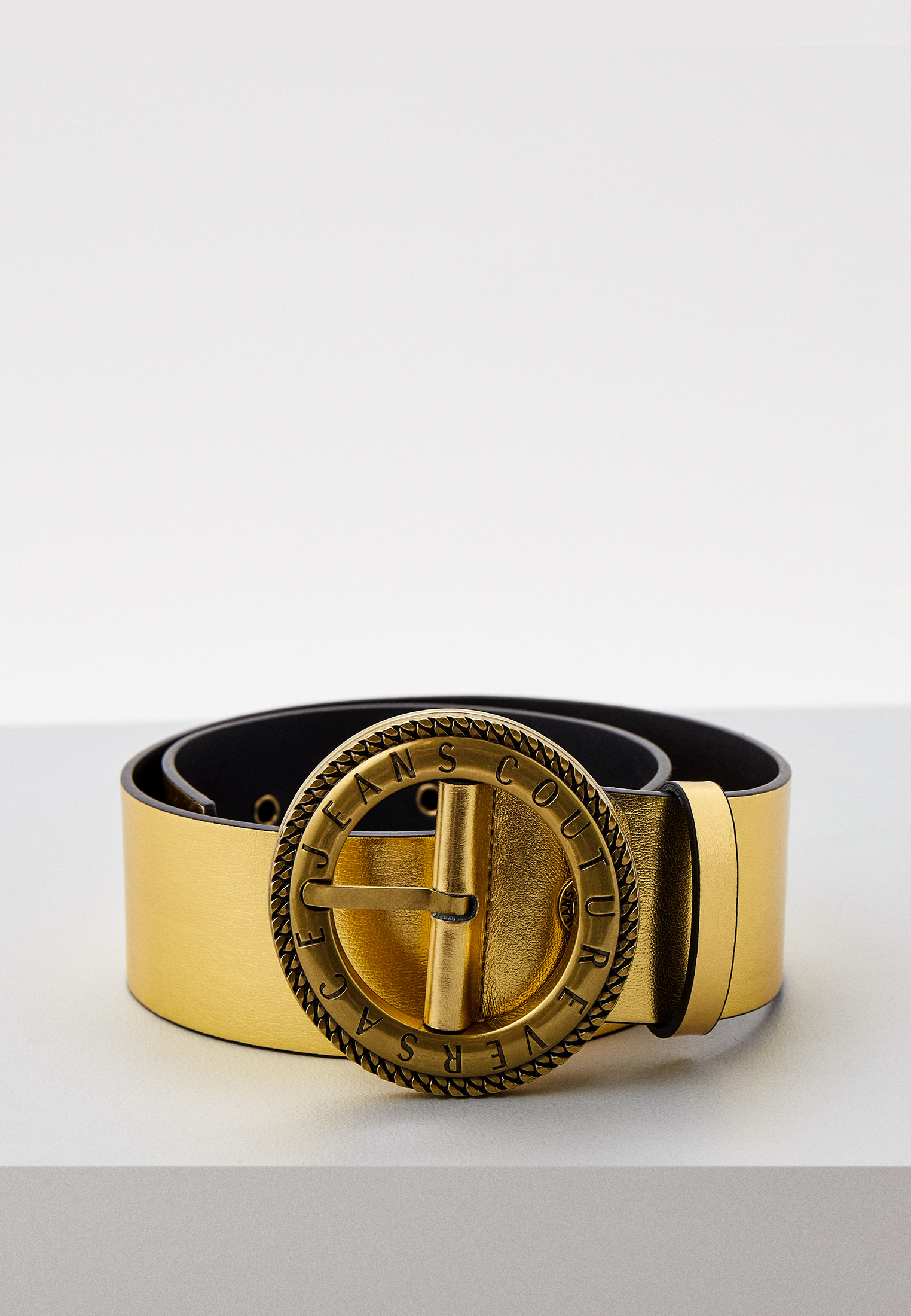 Ремень Versace Jeans Couture, цвет: золотой, RTLABU181601 — купить в ...
