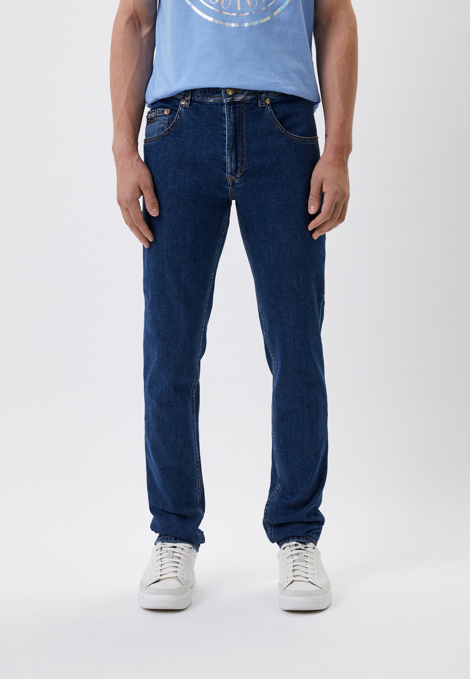 Джинсы Versace Jeans Couture, цвет: синий, RTLABU185301 — купить в ...