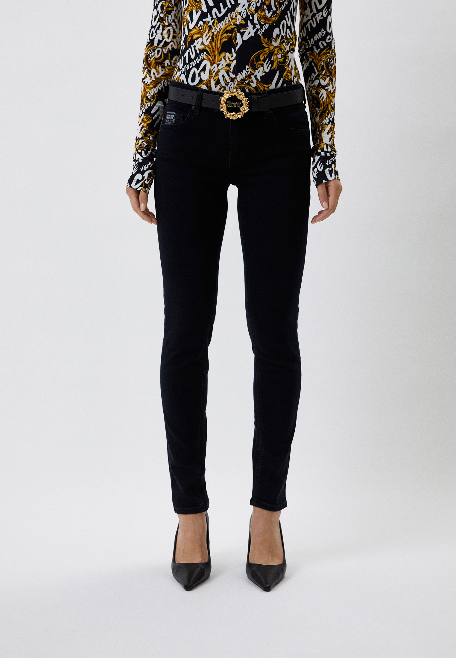 Джинсы Versace Jeans Couture, цвет: синий, RTLABU187001 — купить в ...