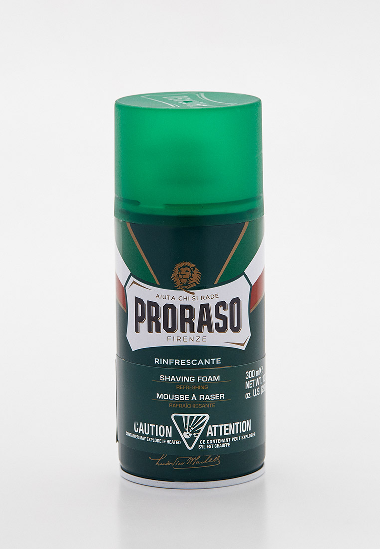 Пена для бритья Proraso освежающая, цвет: прозрачный, RTLABU195401 ...