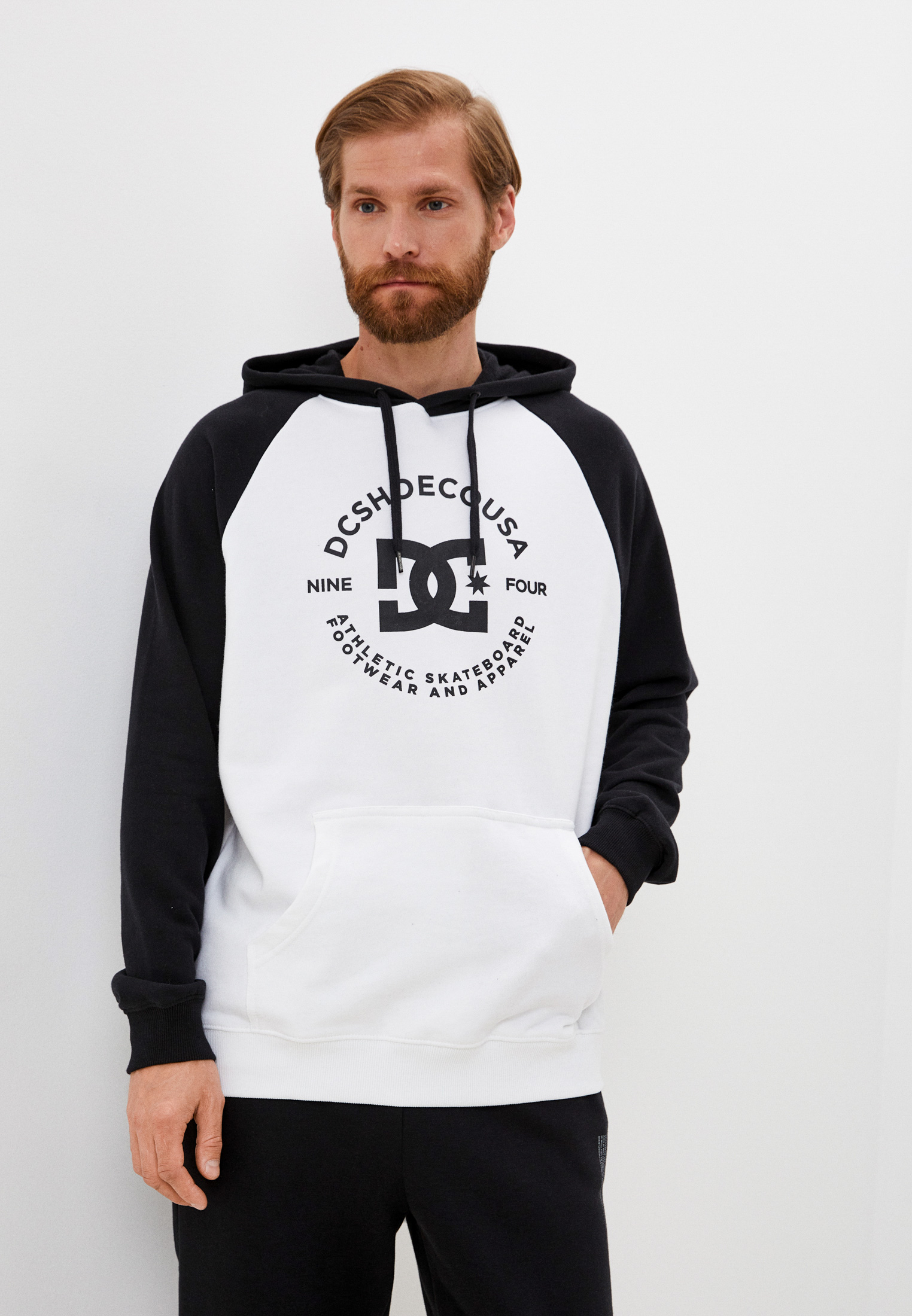 Худи DC Shoes DCSTRPILTRGLNPH M OTLR XWWK, цвет: белый, RTLABW222901 ...