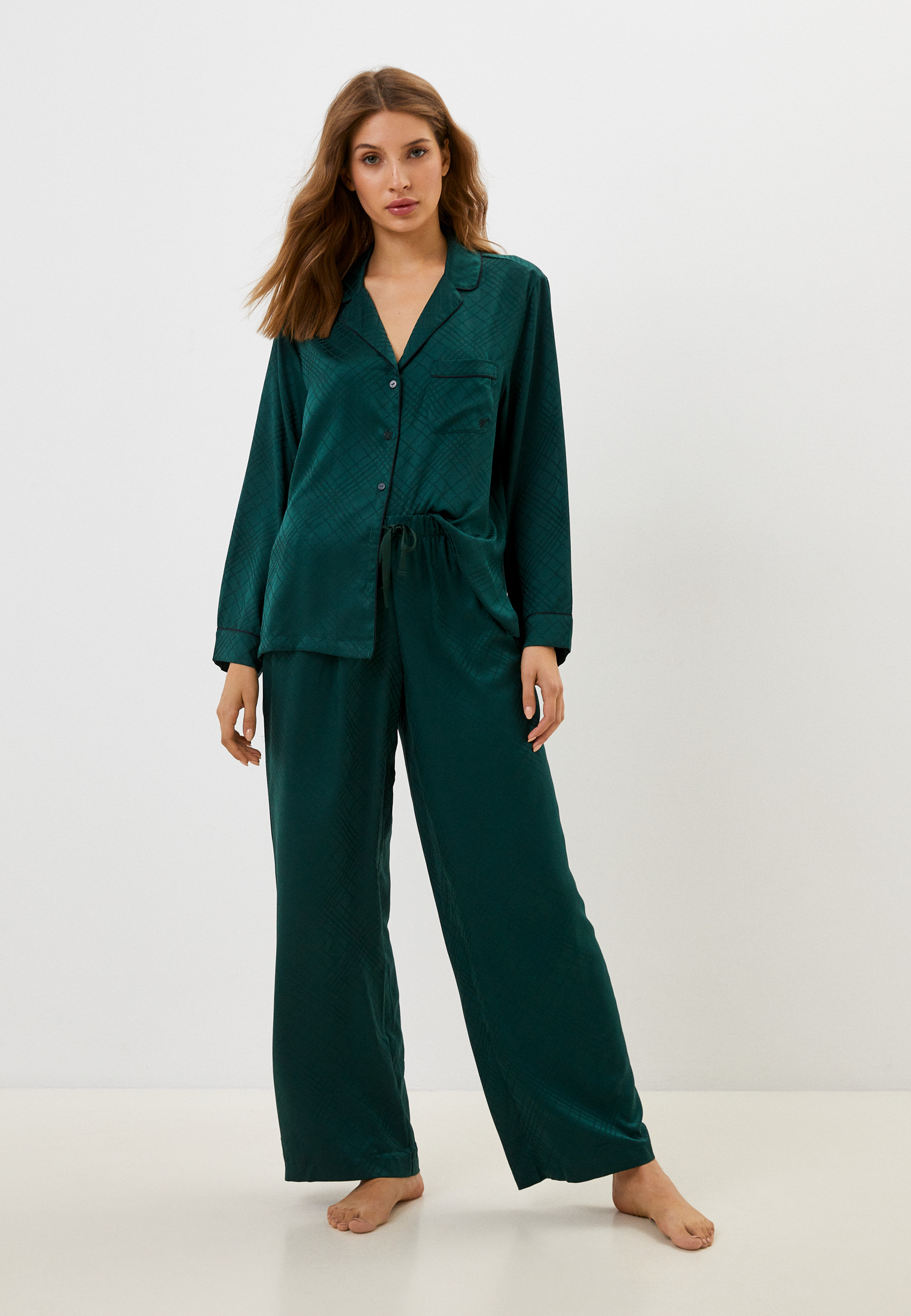 Пижама Victoria's Secret, цвет: зеленый, RTLABW292801 — купить в ...