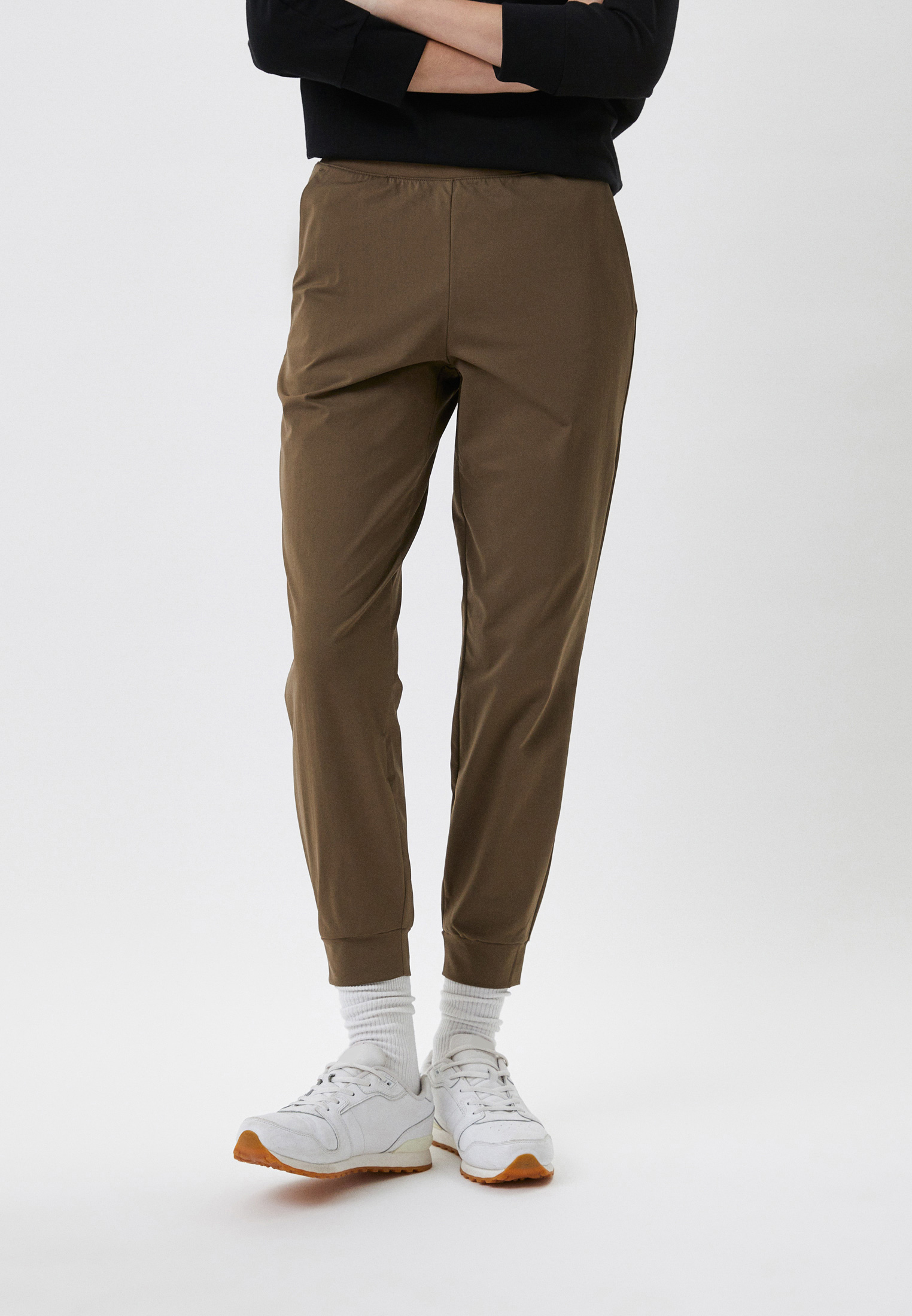 Брюки UNIQLO ультраэластичные, цвет: хаки, RTLABW764301 — купить в ...