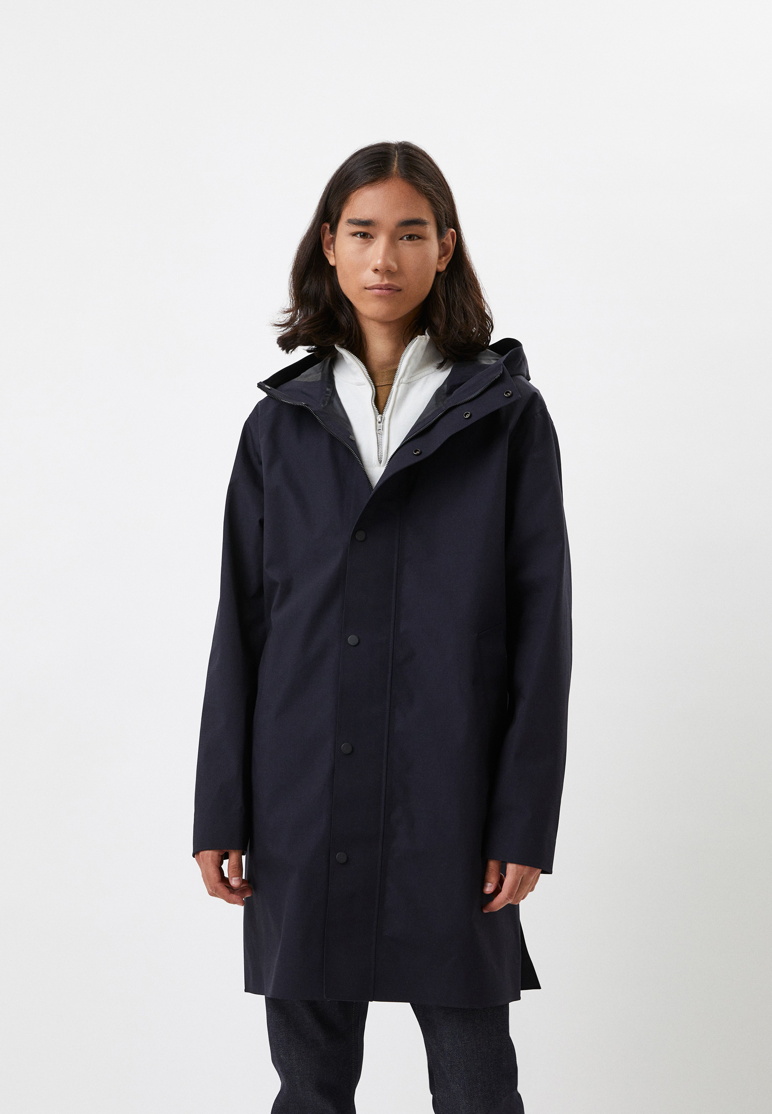 Плащ UNIQLO BLOCKTECH, цвет: синий, RTLABW770801 — купить в интернет ...