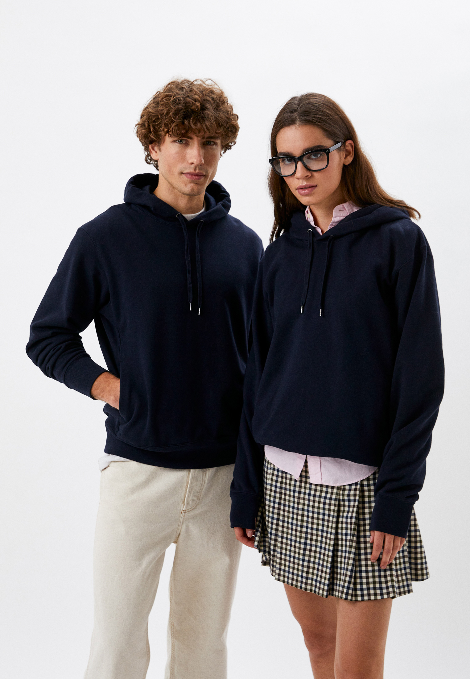 Толстовка UNIQLO, цвет: синий, RTLABW775701 — купить в интернет ...