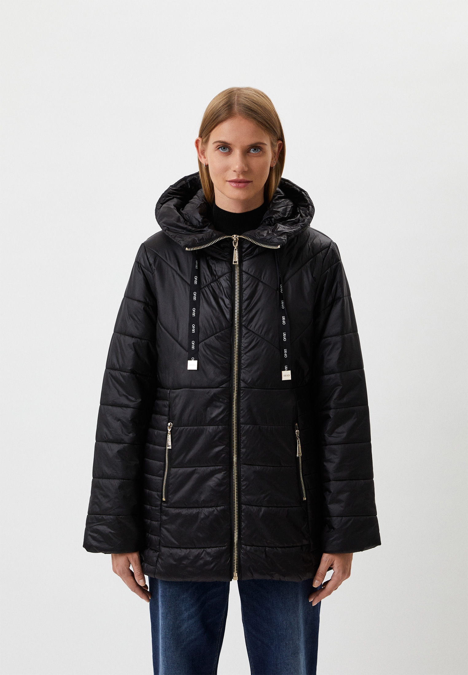 Куртка утепленная Liu Jo Sport, цвет: черный, RTLABW801801 — купить в ...