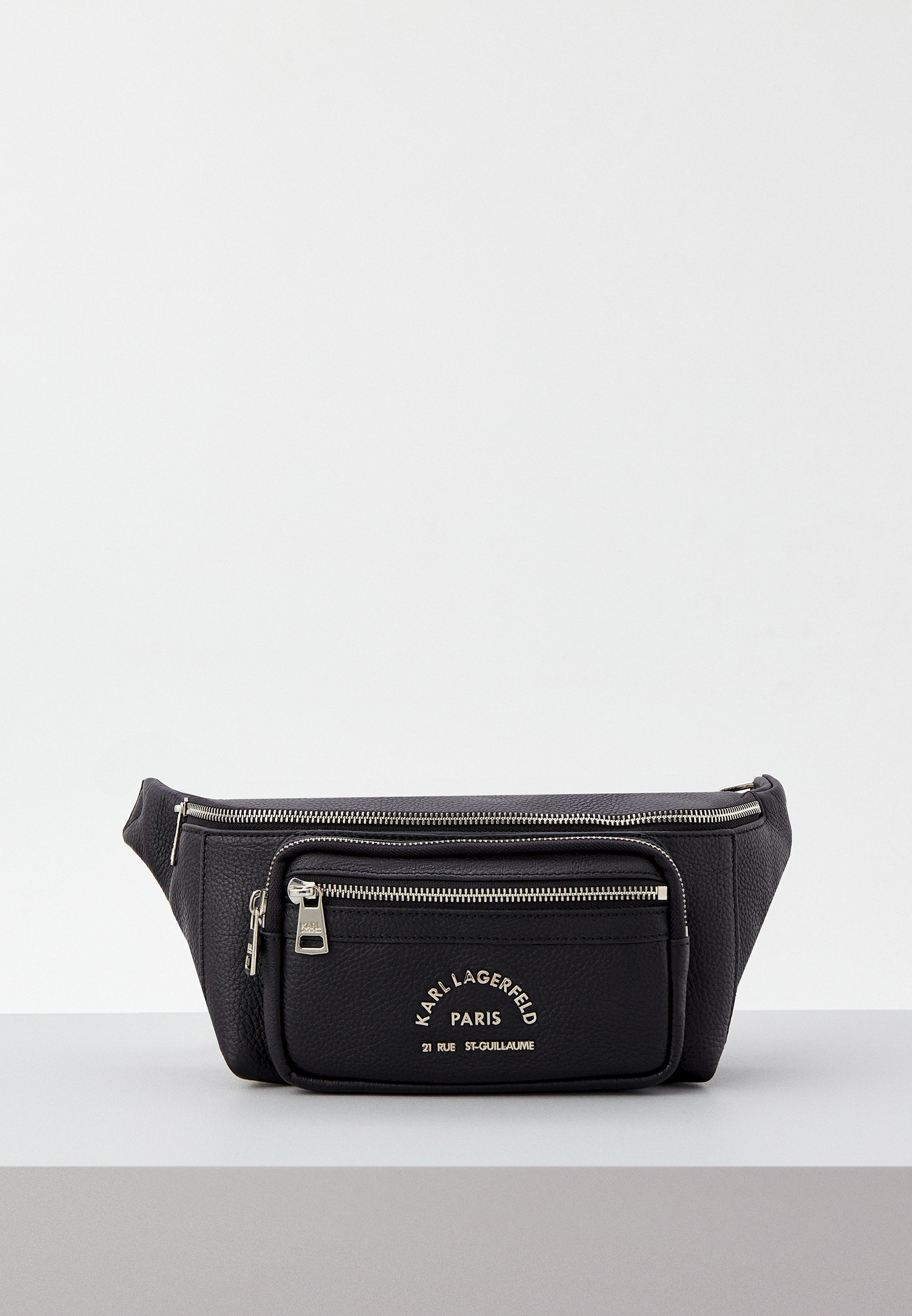 Сумка поясная Karl Lagerfeld, цвет: черный, RTLABW888001 — купить в ...