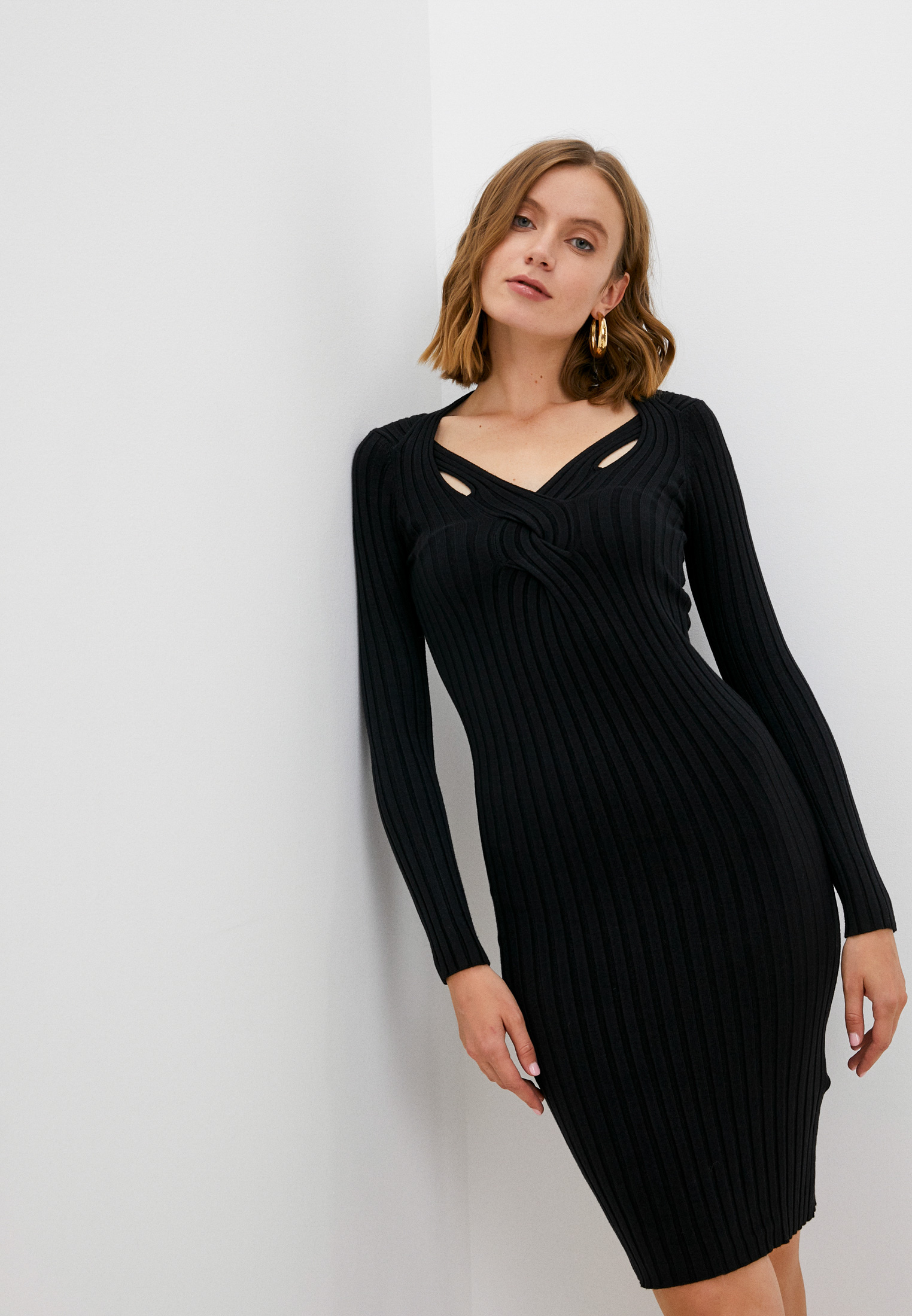 Платье Guess, цвет: черный, RTLABX063401 — купить в интернет-магазине ...