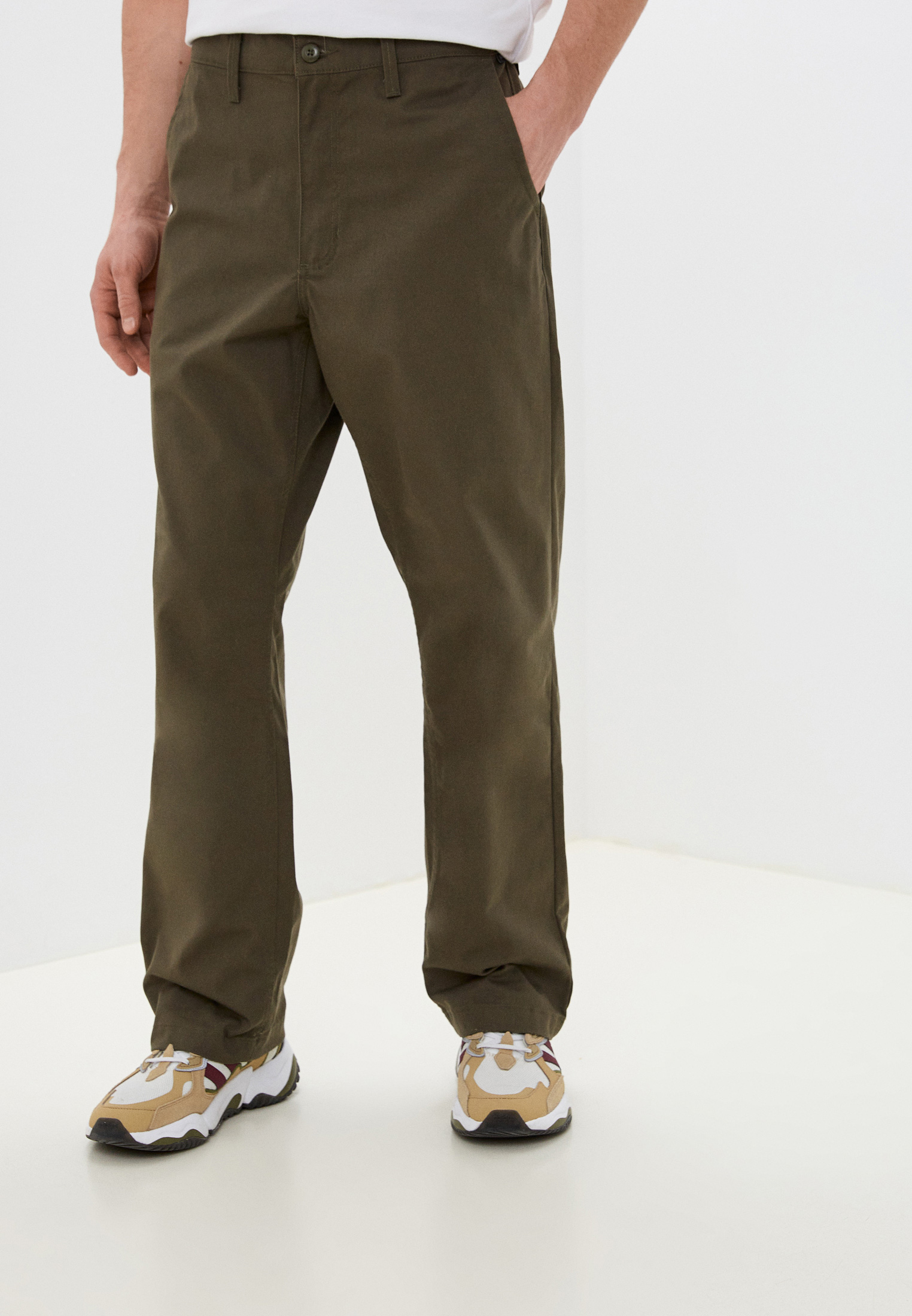 Брюки Vans MN AUTHENTIC CHINO, цвет: хаки, RTLABX144702 — купить в ...