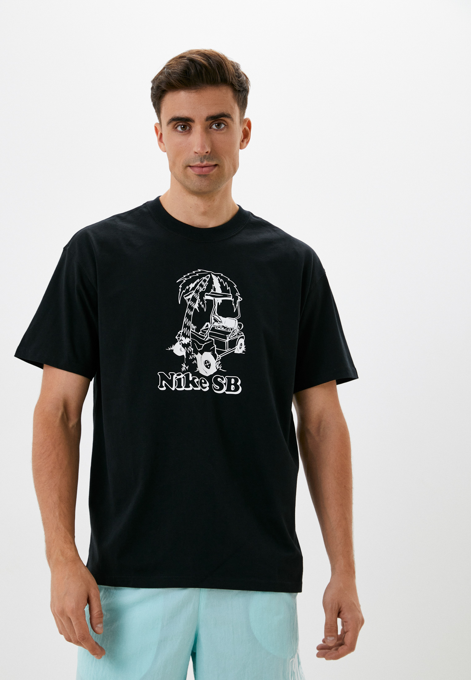 Футболка Nike M NK SB TEE WRECKED, цвет: черный, RTLABX278701 — купить ...