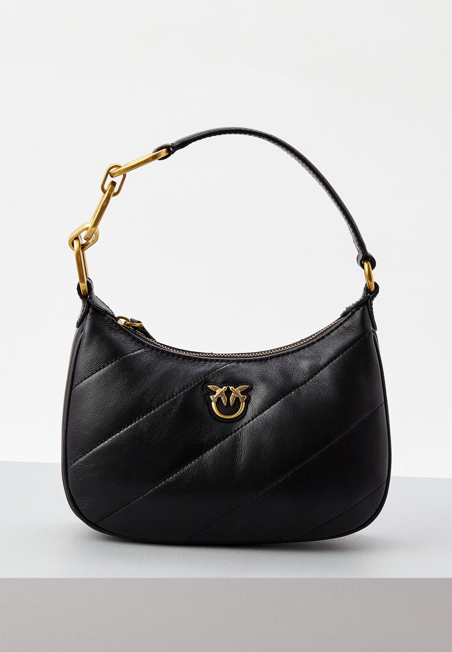 Сумка Pinko, цвет: черный, RTLABX376801 — купить в интернет-магазине Lamoda